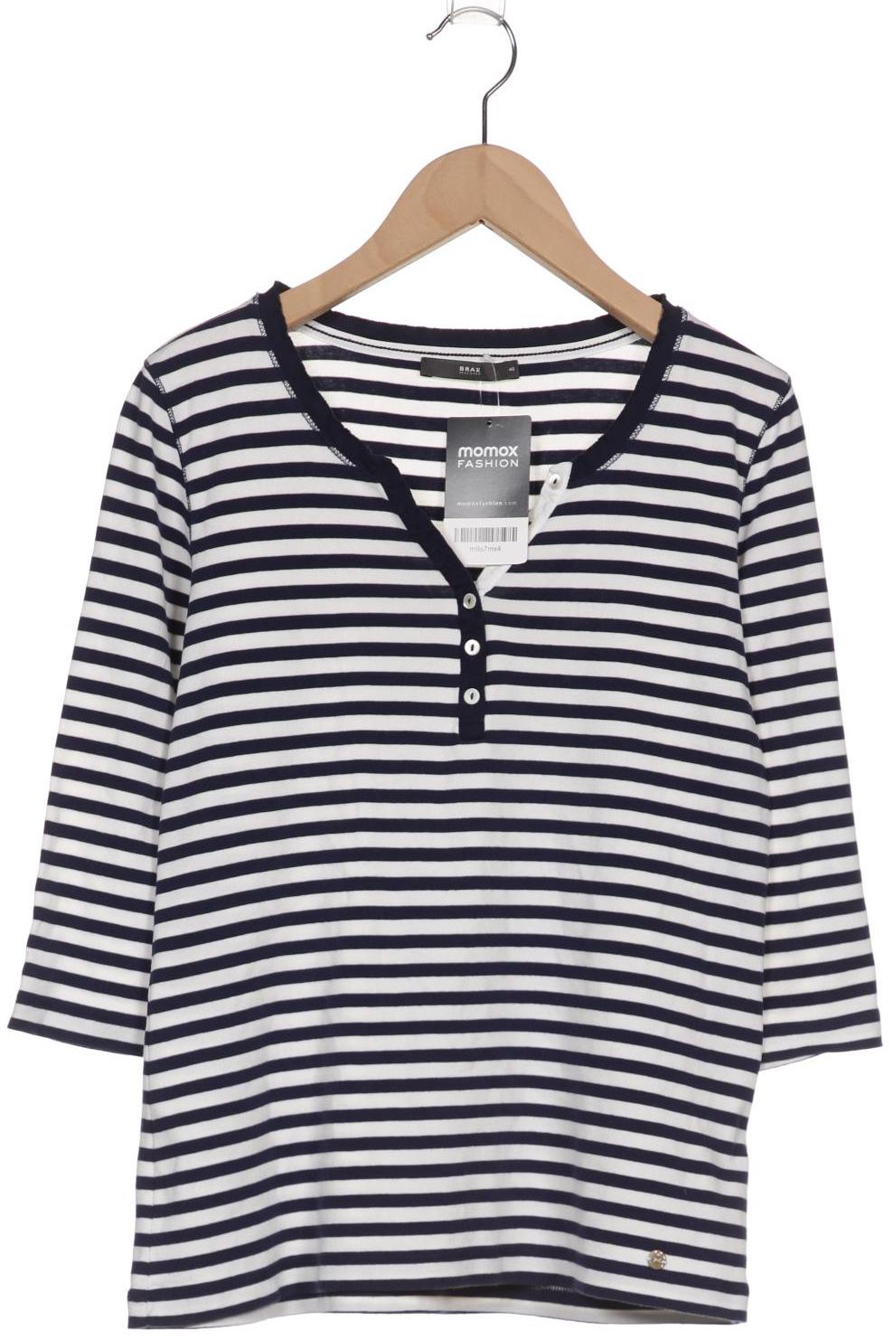 

BRAX Damen Langarmshirt, marineblau