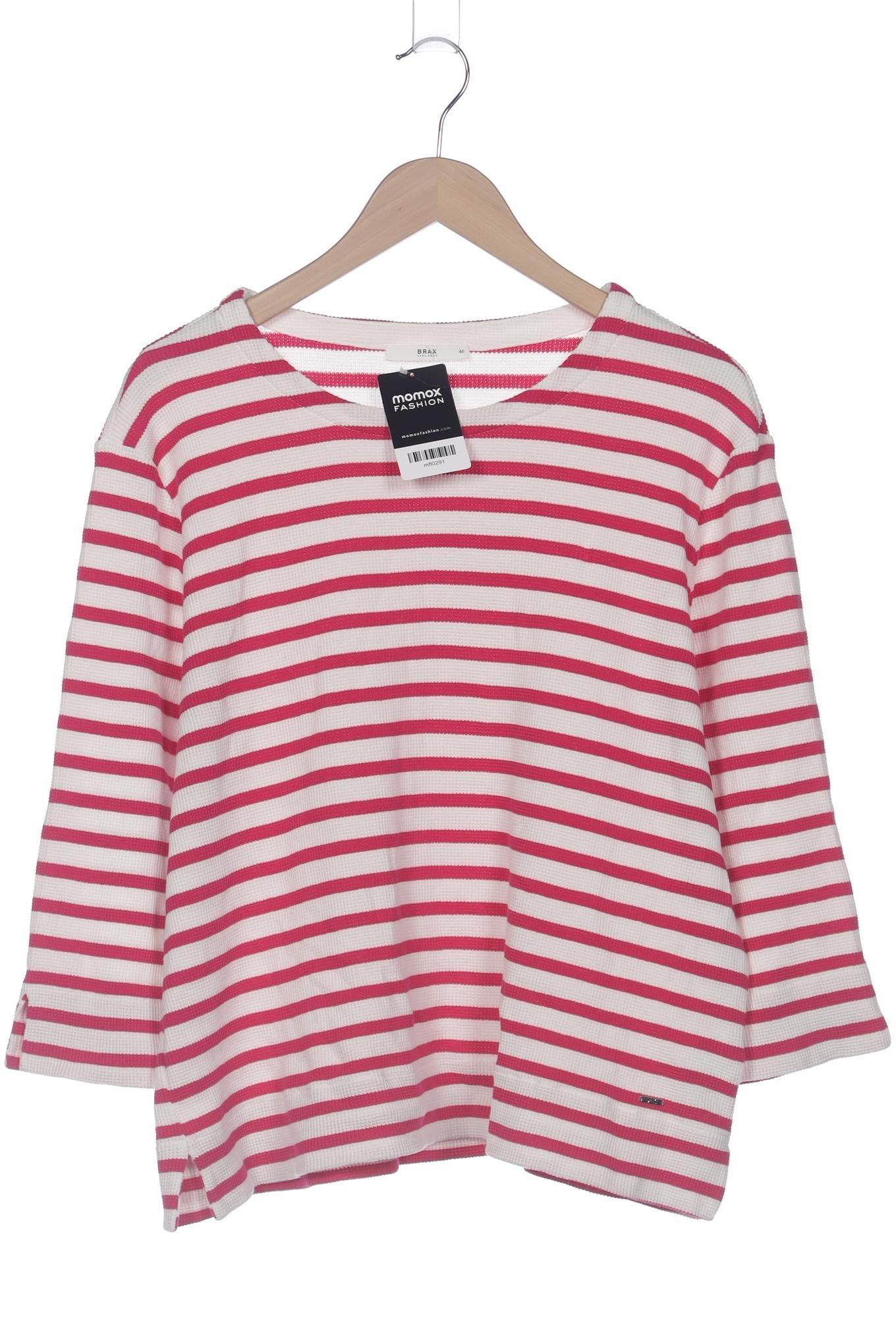

Brax Damen Langarmshirt, pink, Gr. 46