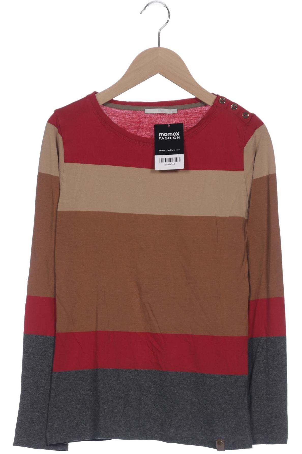 

Brax Damen Langarmshirt, braun, Gr. 36