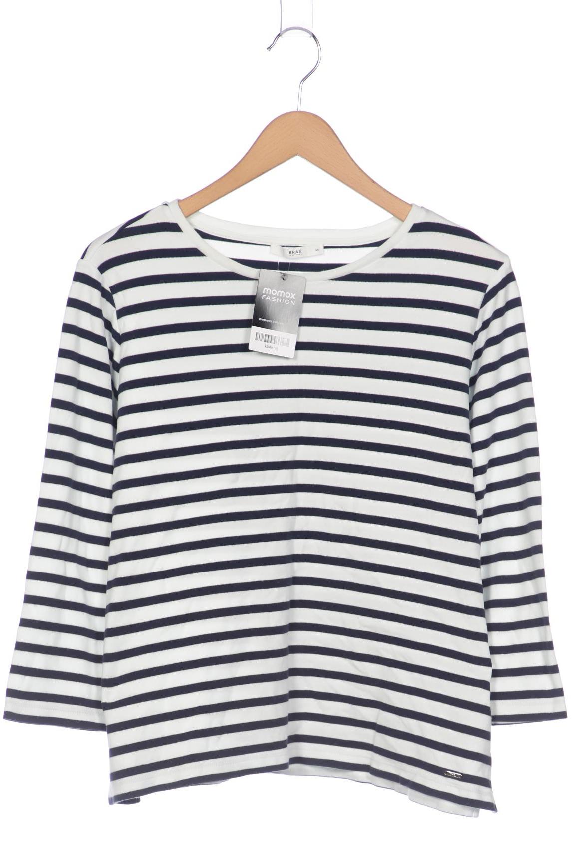 

Brax Damen Langarmshirt, weiß, Gr. 44