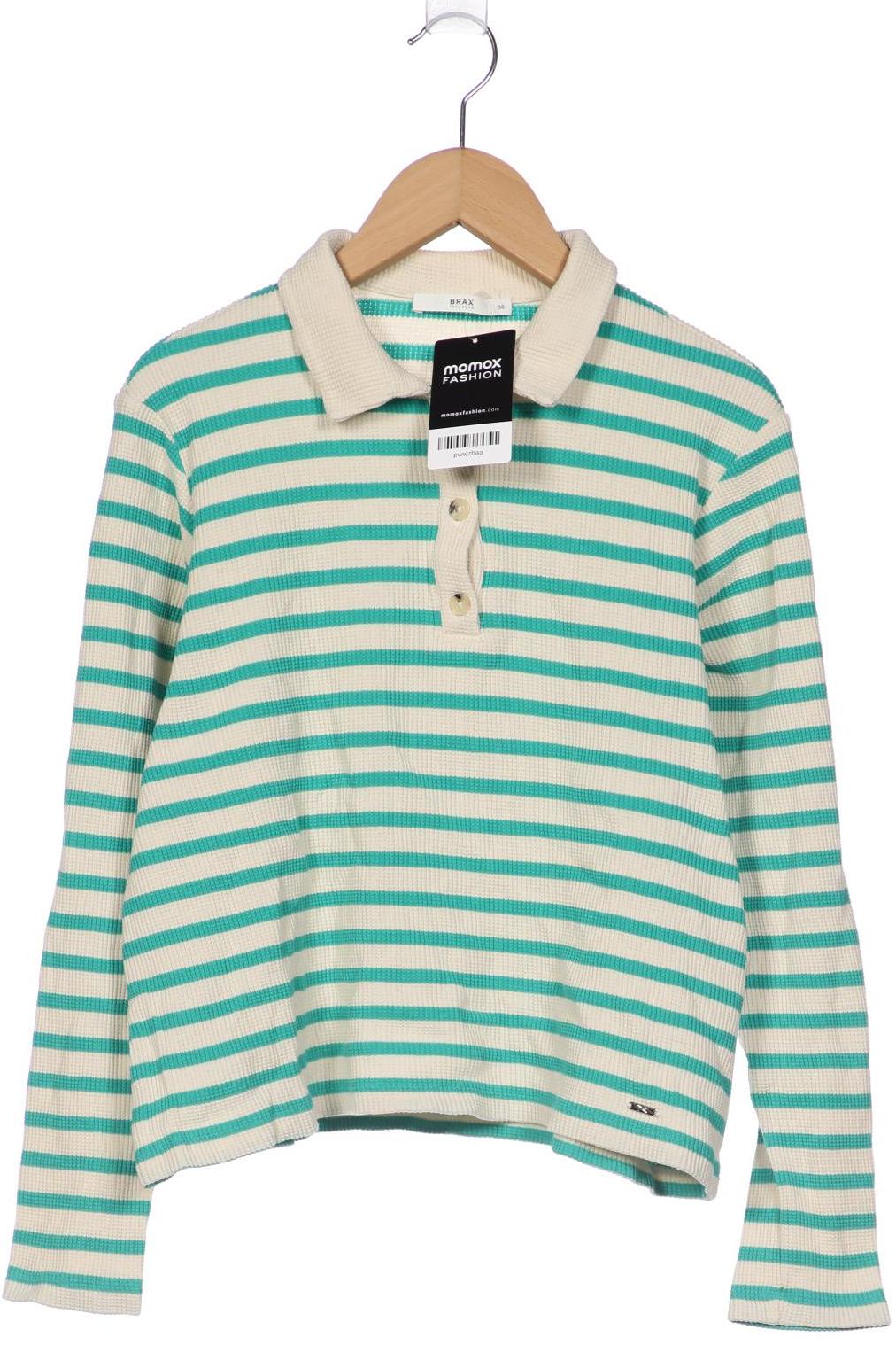 

Brax Damen Langarmshirt, beige, Gr. 38