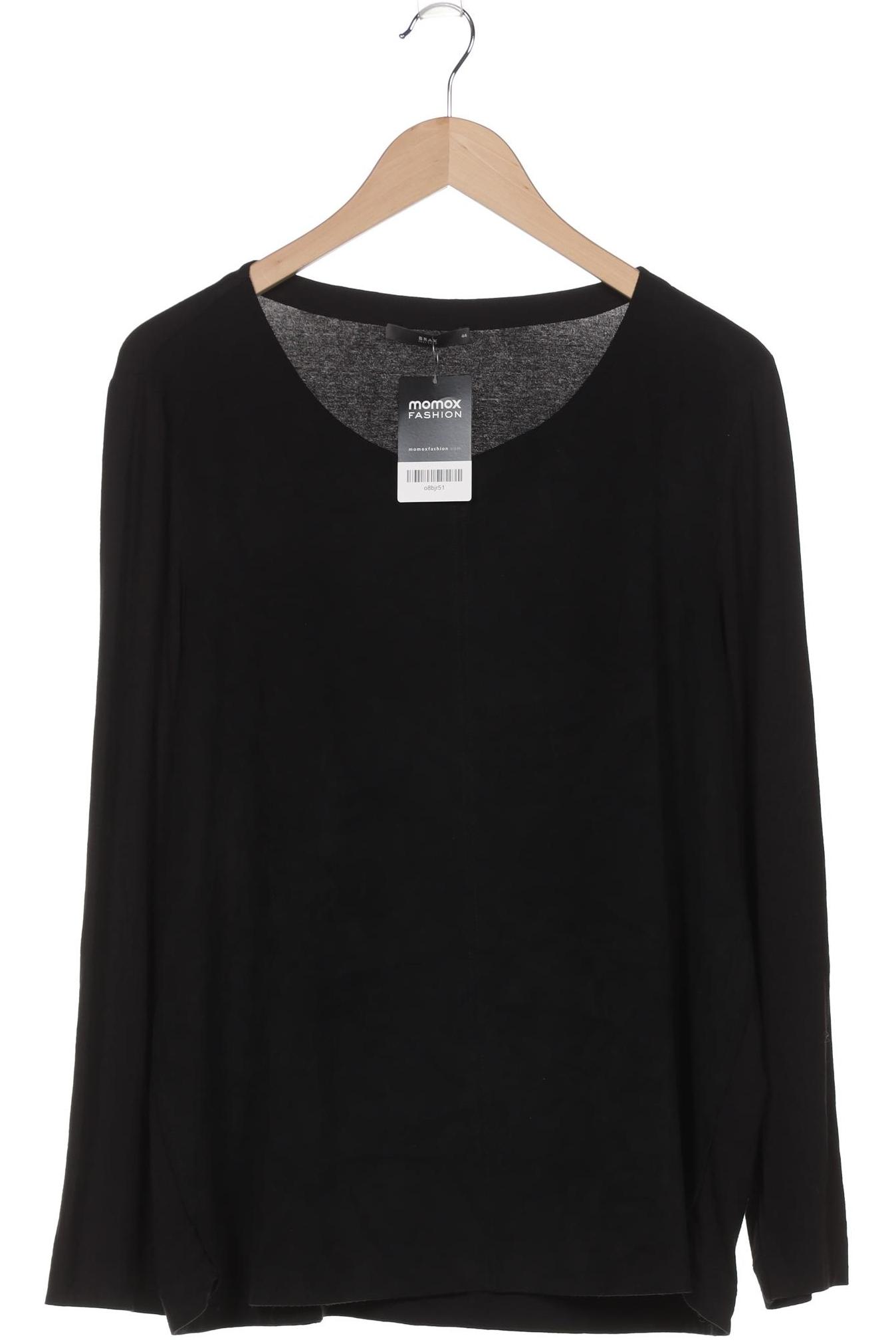 

Brax Damen Langarmshirt, schwarz, Gr. 44