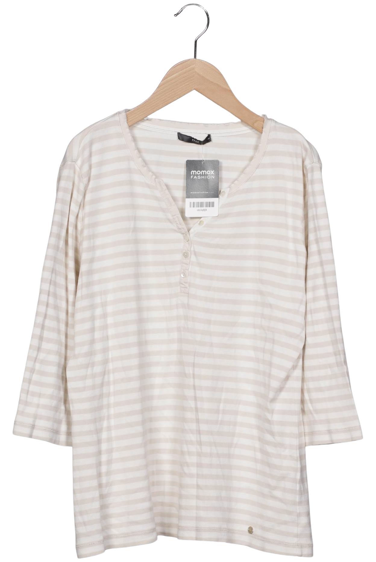 

Brax Damen Langarmshirt, beige, Gr. 44