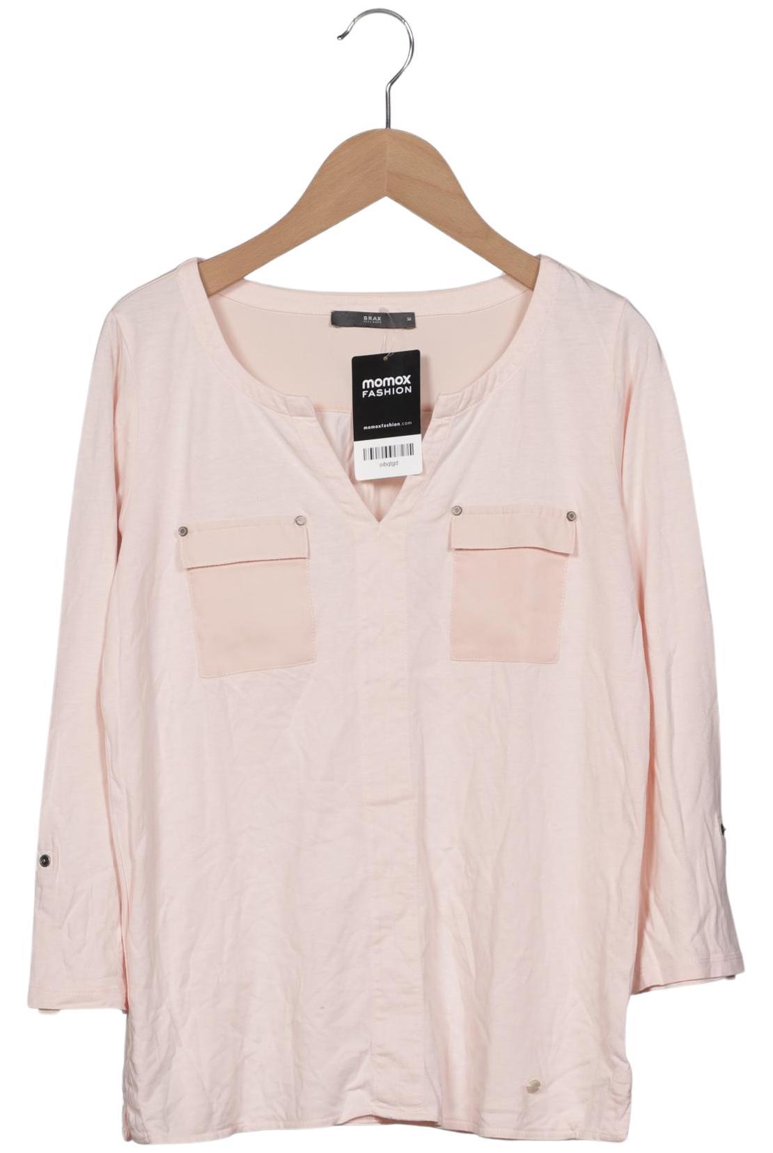 

Brax Damen Langarmshirt, orange, Gr. 36