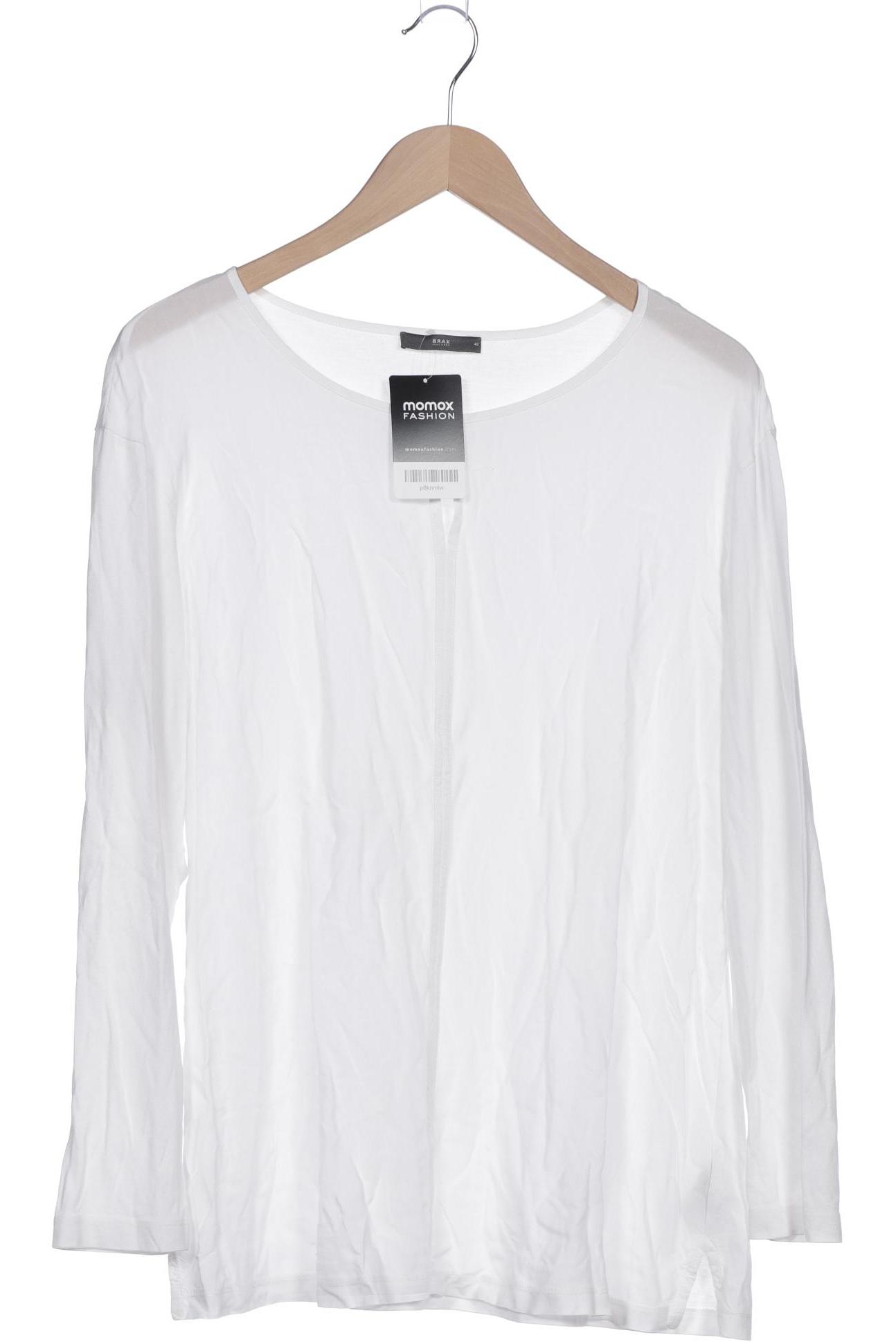 

BRAX Damen Langarmshirt, weiß