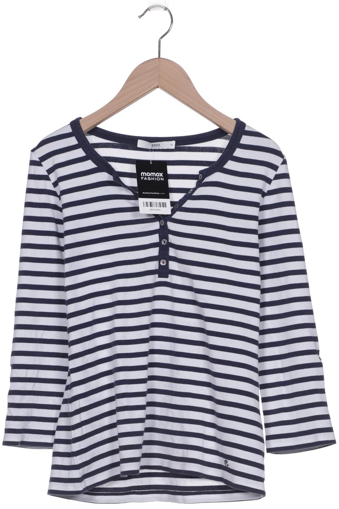 

BRAX Damen Langarmshirt, marineblau