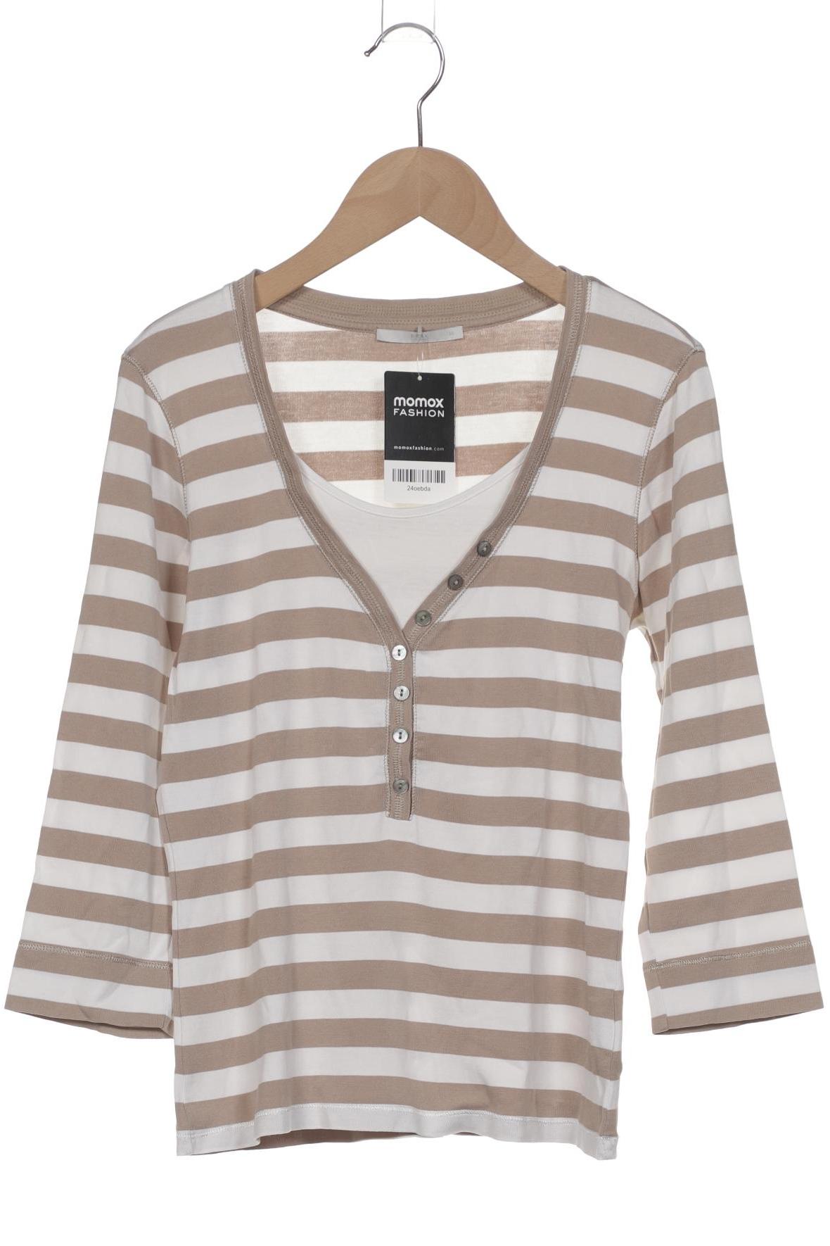 

Brax Damen Langarmshirt, beige, Gr. 36