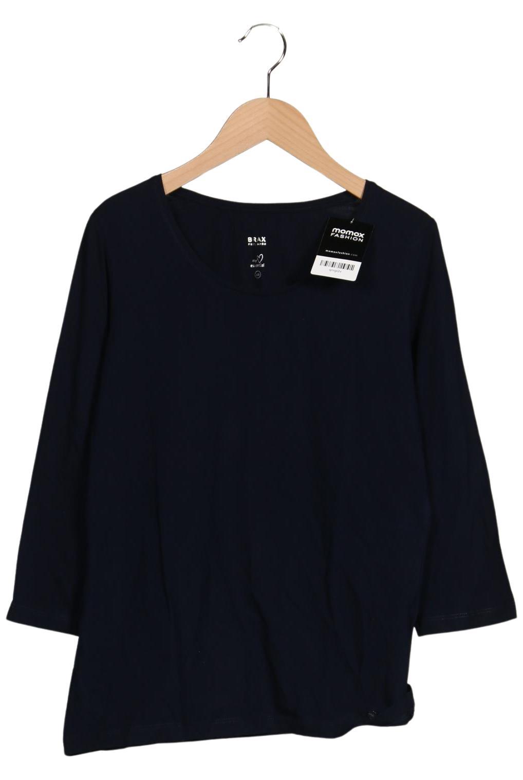 

Brax Damen Langarmshirt, marineblau, Gr. 40