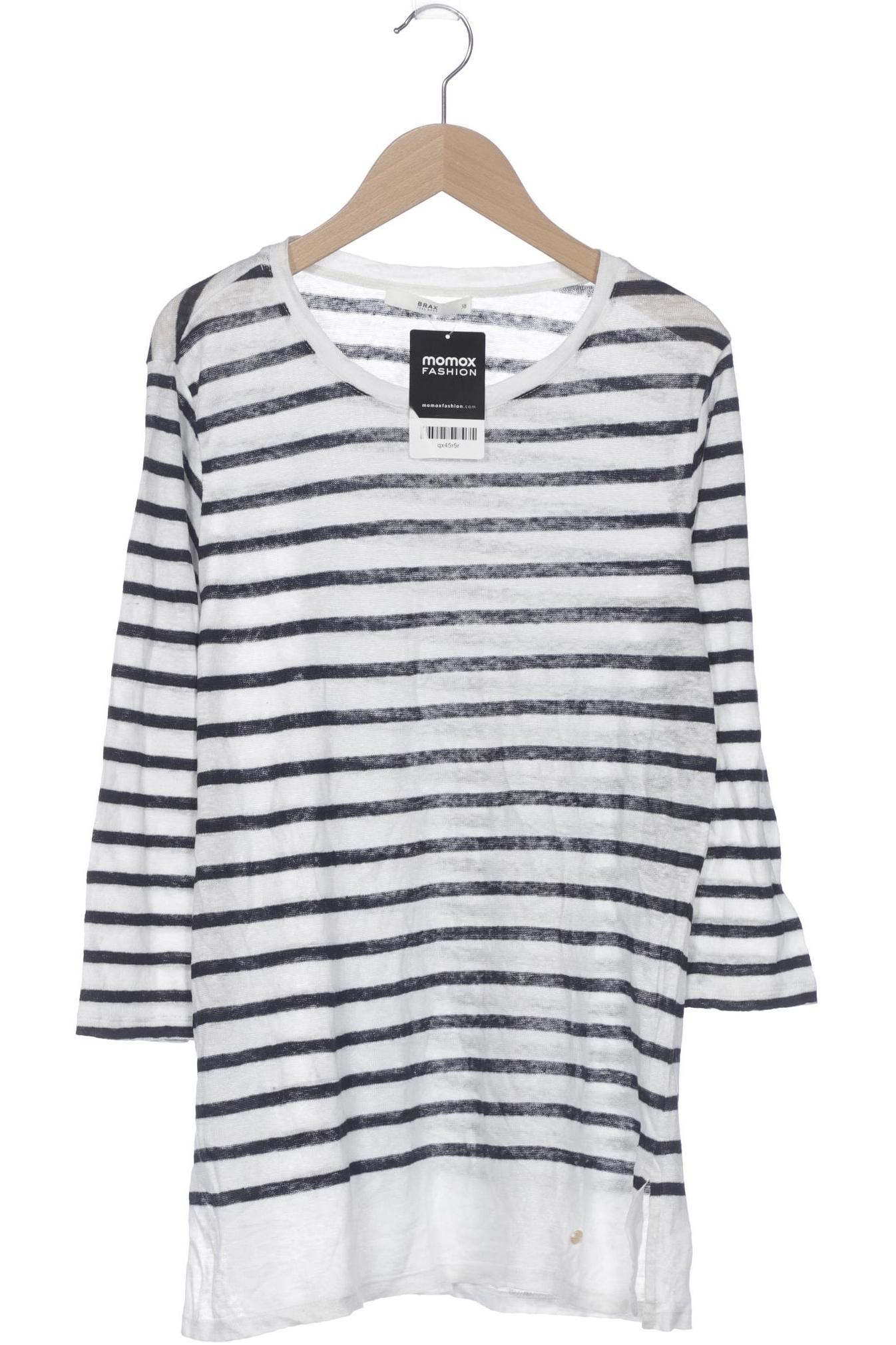 

Brax Damen Langarmshirt, weiß, Gr. 38
