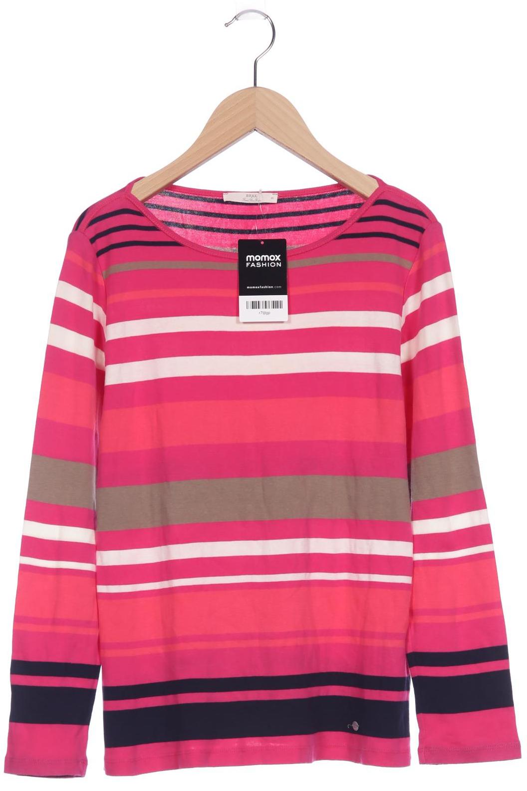 

Brax Damen Langarmshirt, pink, Gr. 40