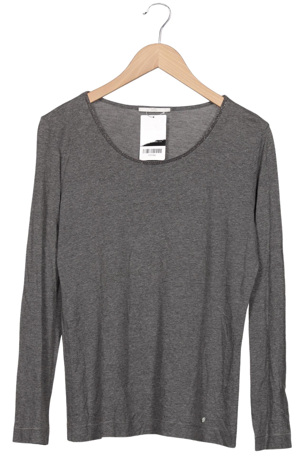 

Brax Damen Langarmshirt, grau, Gr. 42