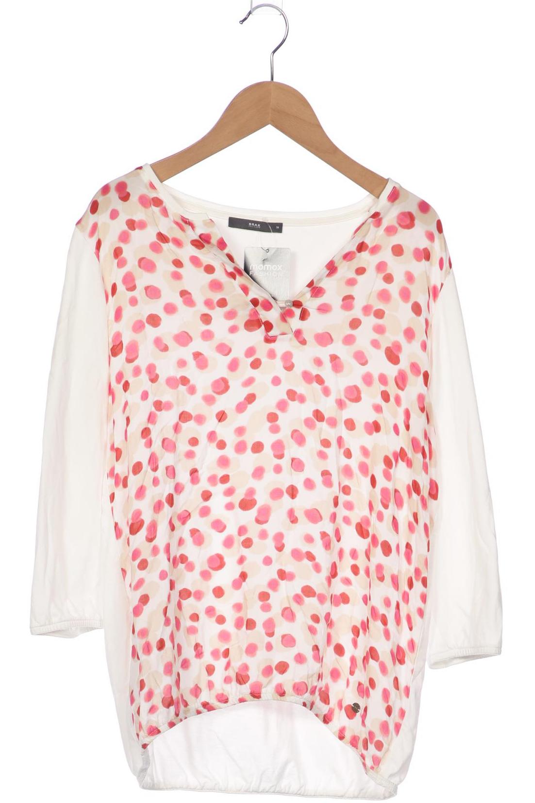 

Brax Damen Langarmshirt, cremeweiß, Gr. 38