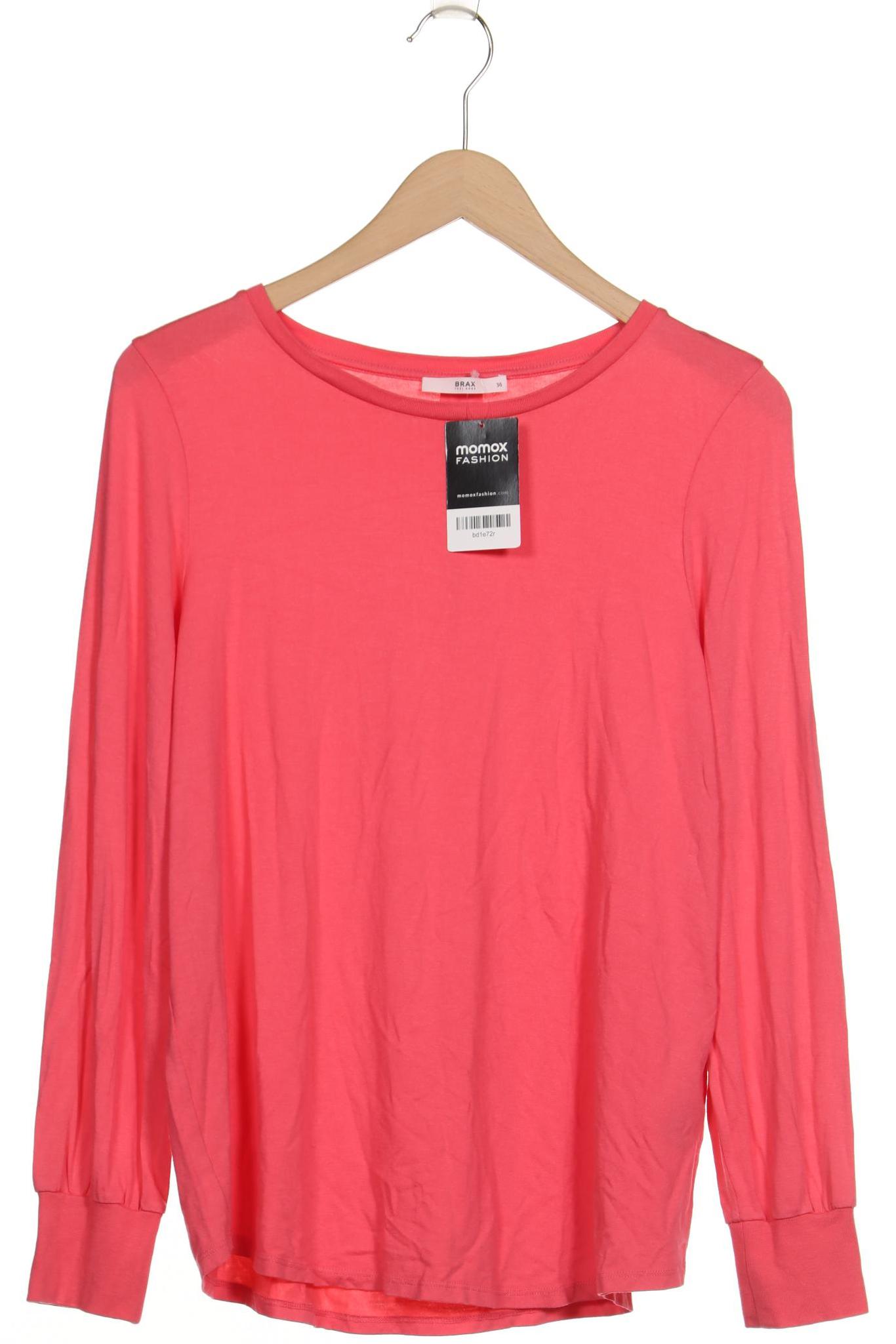 

Brax Damen Langarmshirt, pink, Gr. 36