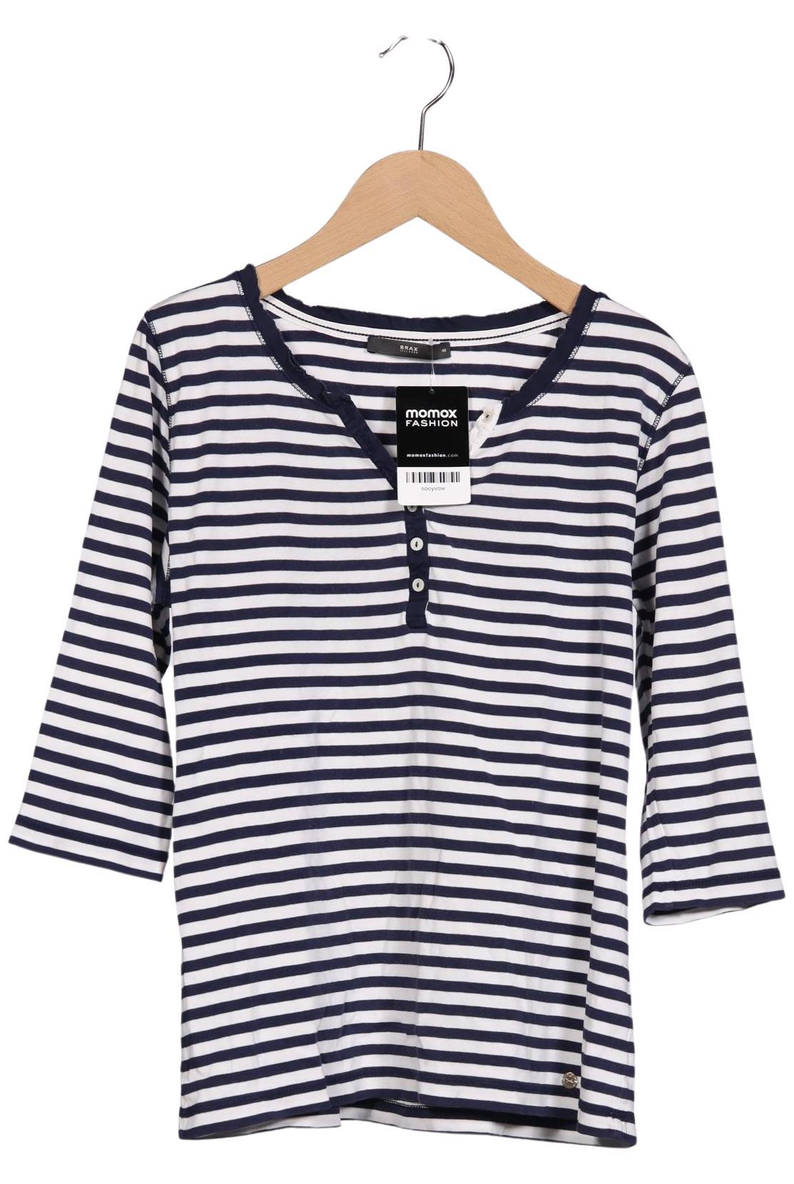 

Brax Damen Langarmshirt, marineblau, Gr. 40