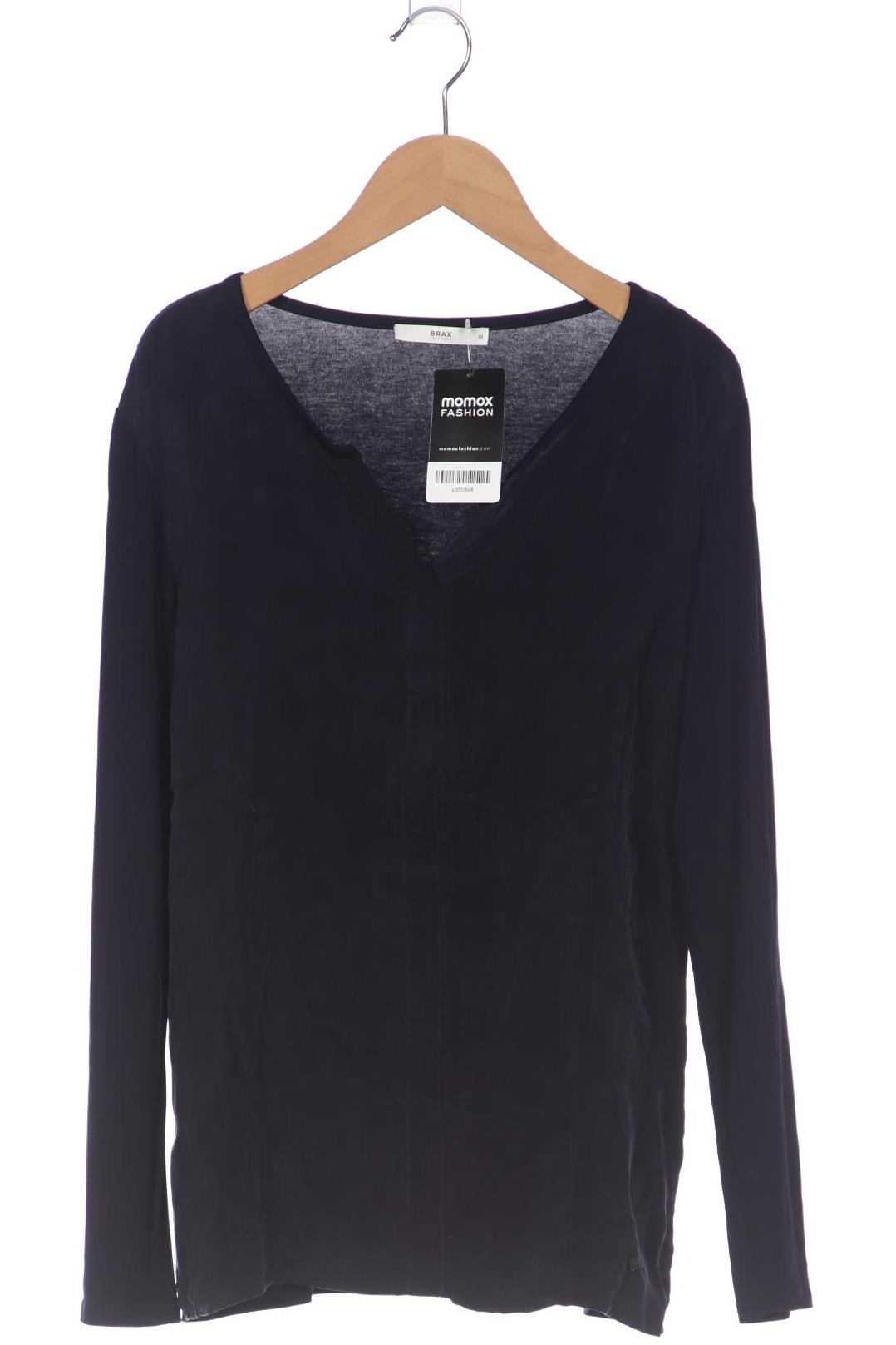 

Brax Damen Langarmshirt, marineblau, Gr. 38