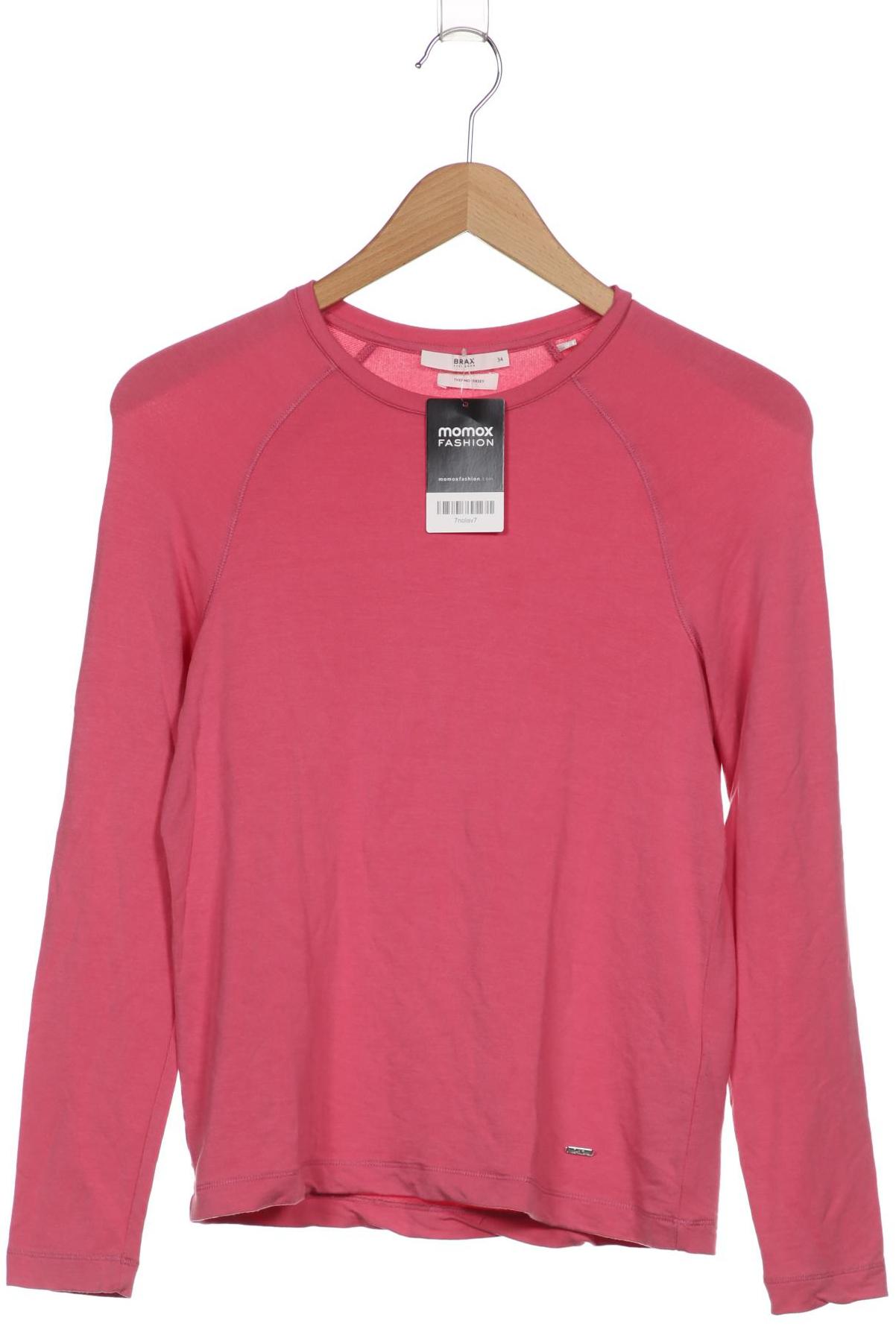 

Brax Damen Langarmshirt, pink, Gr. 34