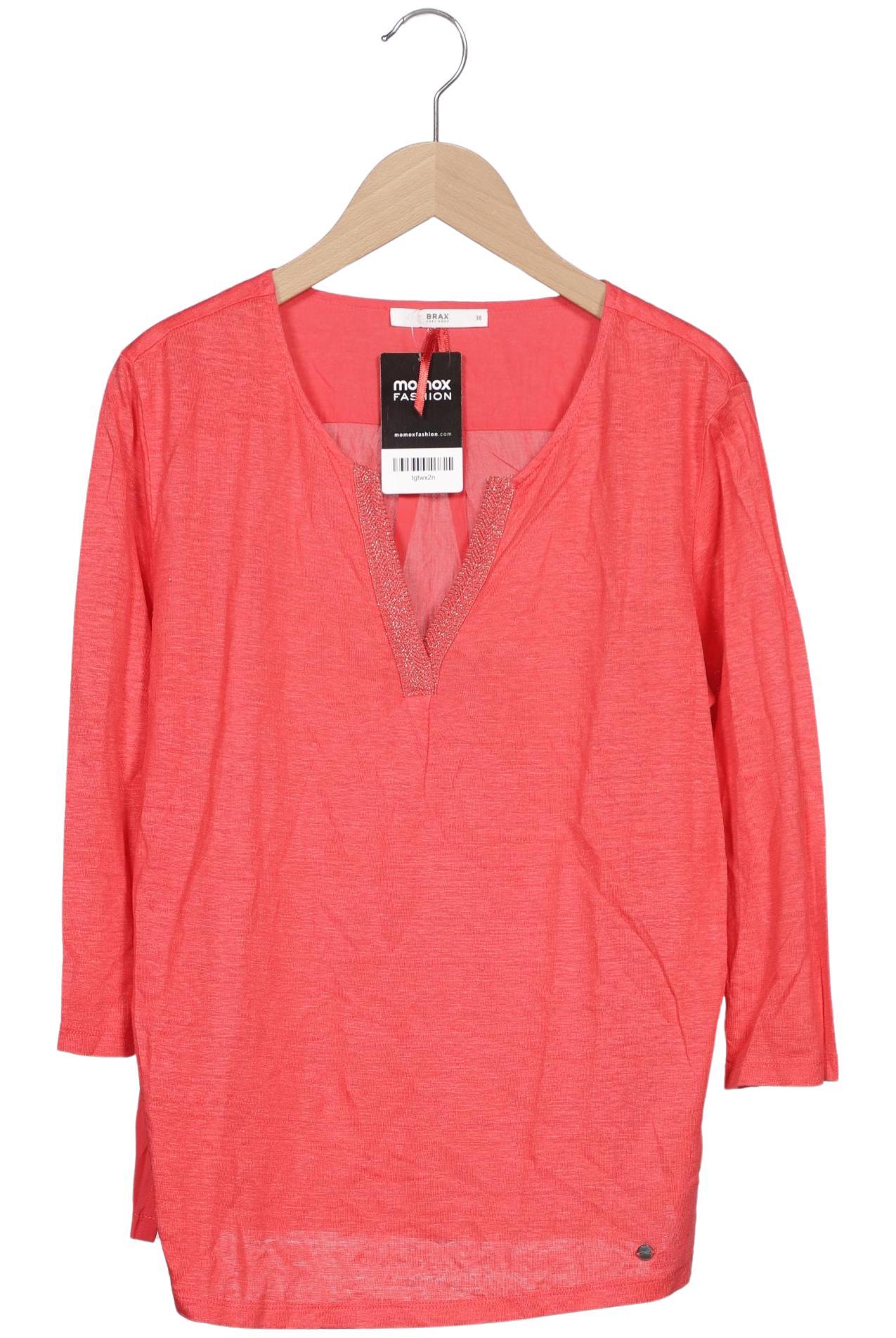 

Brax Damen Langarmshirt, rot, Gr. 38