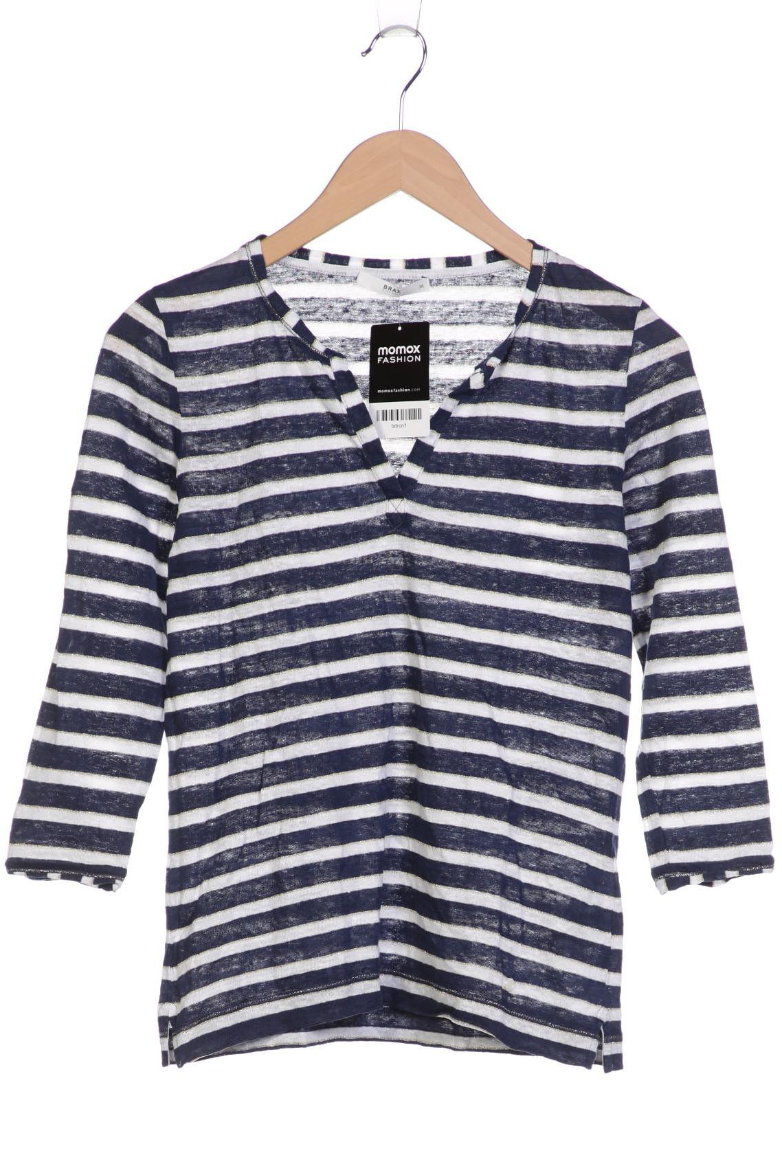 

Brax Damen Langarmshirt, marineblau, Gr. 36