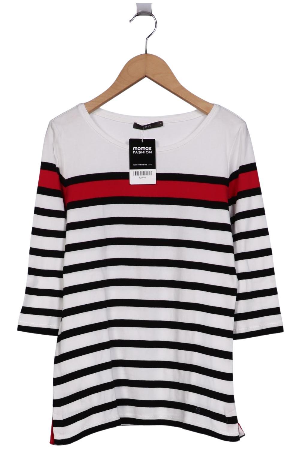 

Brax Damen Langarmshirt, weiß, Gr. 38