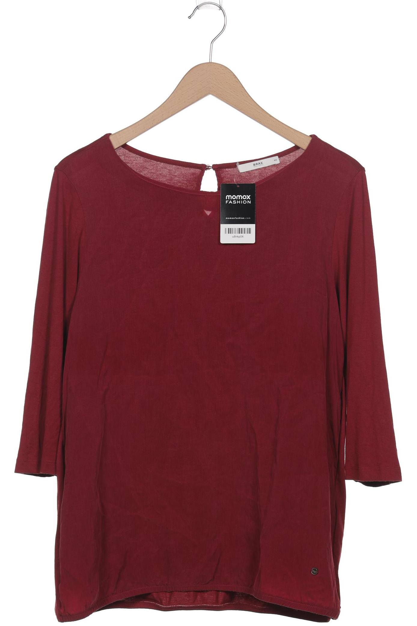 

Brax Damen Langarmshirt, bordeaux, Gr. 40