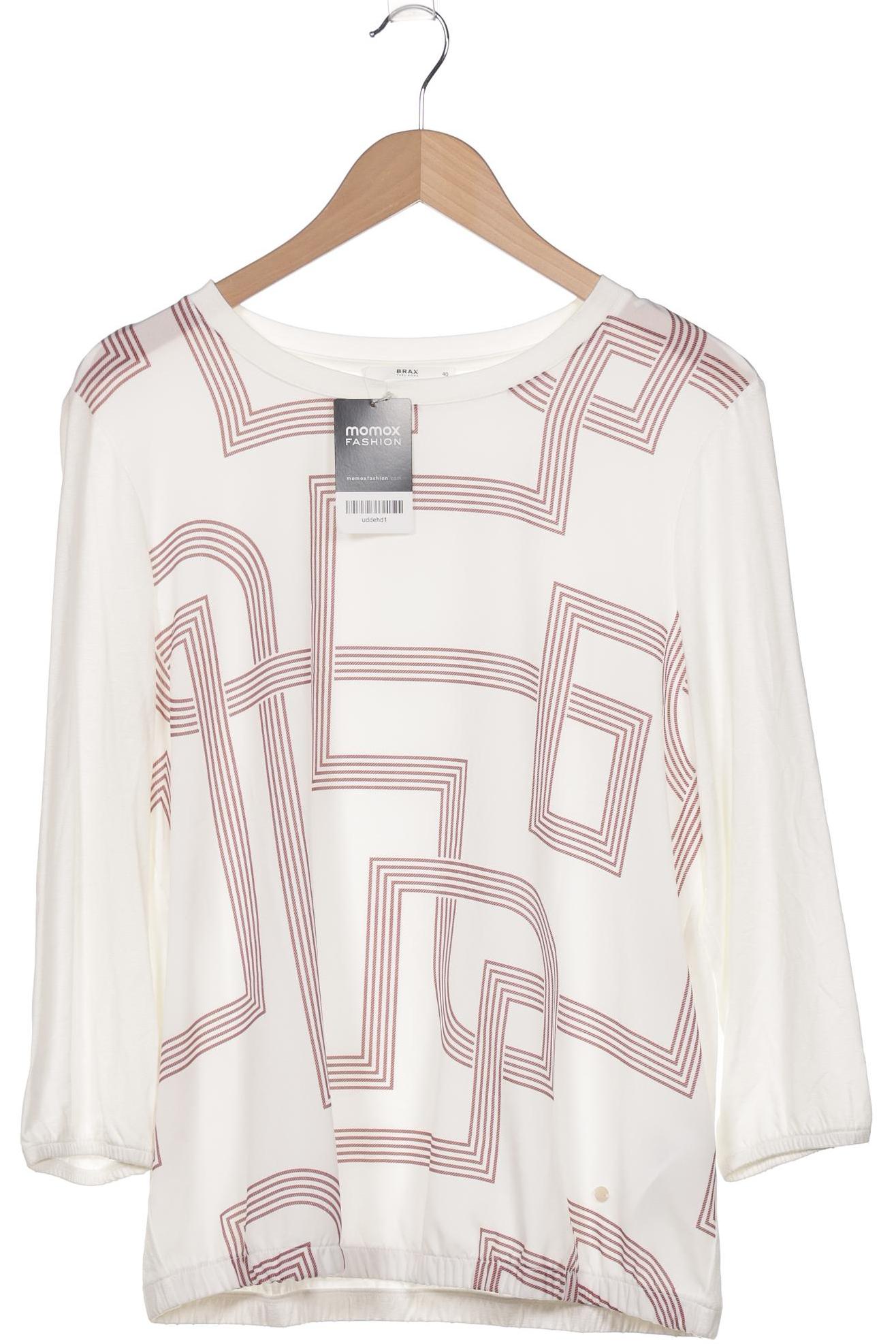 

BRAX Damen Langarmshirt, weiß