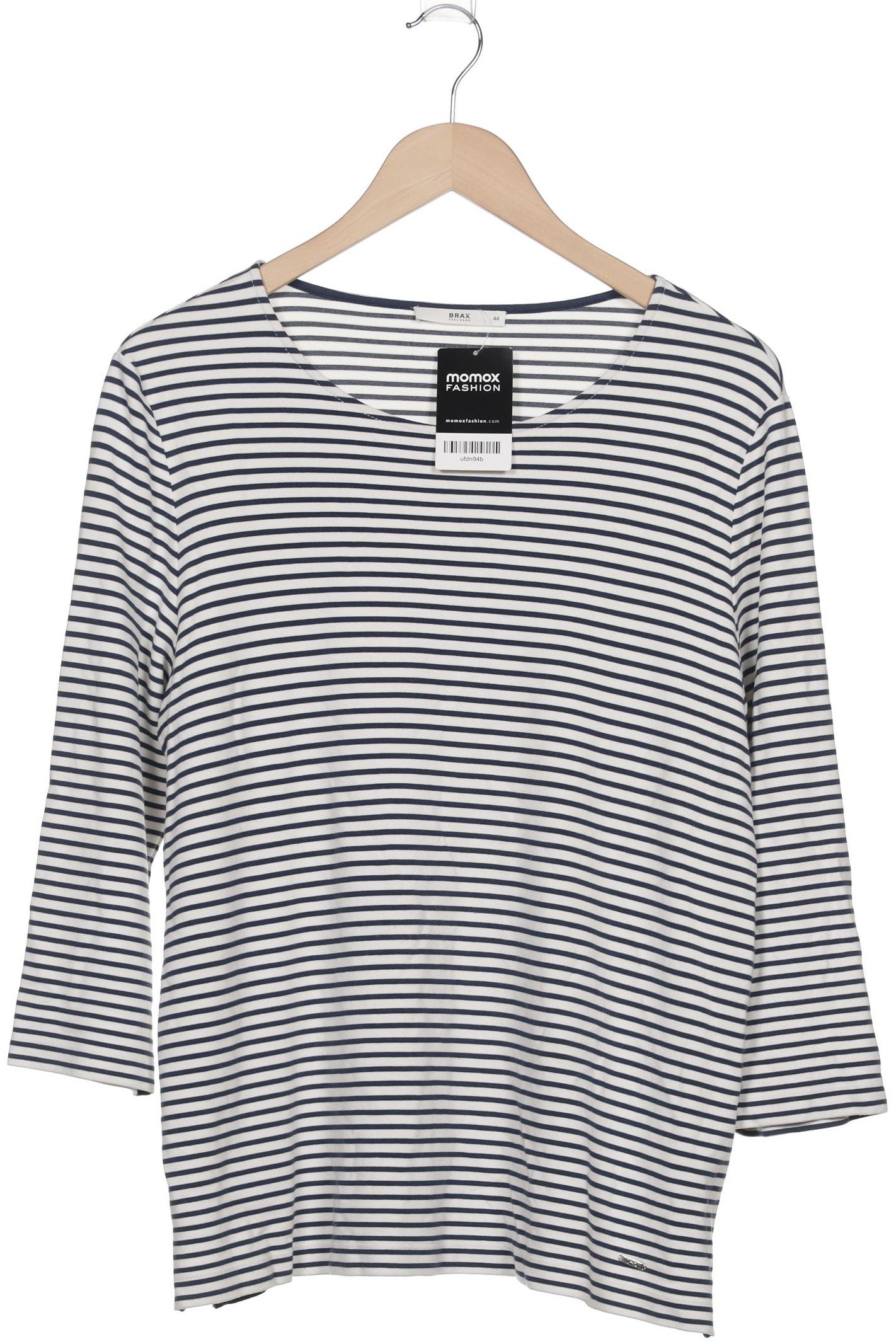 

Brax Damen Langarmshirt, weiß, Gr. 44