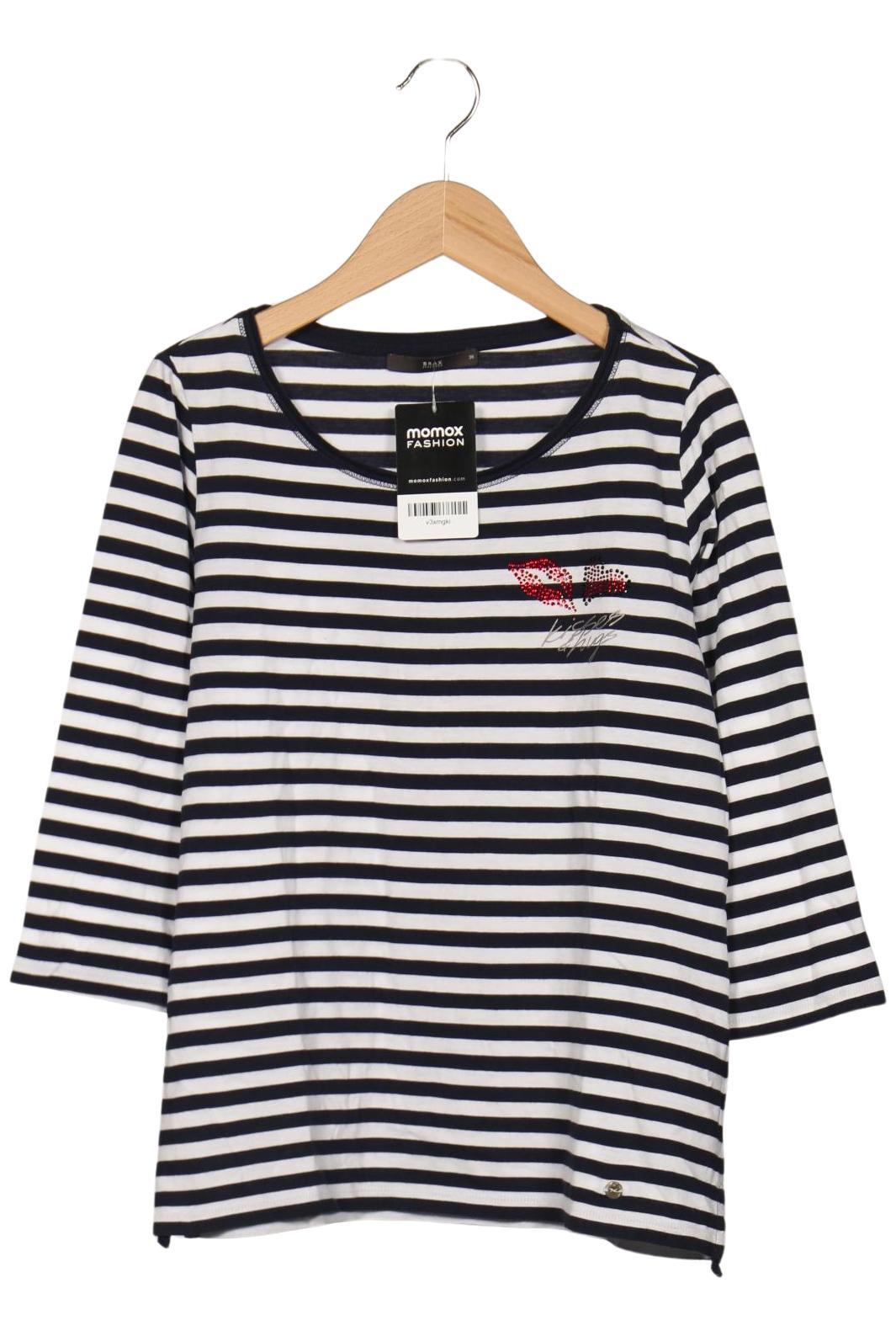 

Brax Damen Langarmshirt, marineblau, Gr. 36