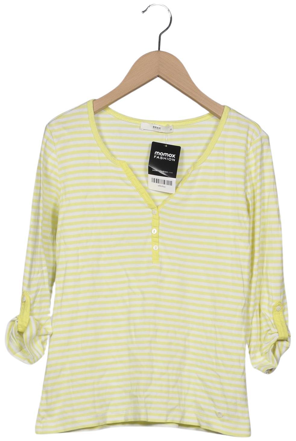 

Brax Damen Langarmshirt, gelb, Gr. 36