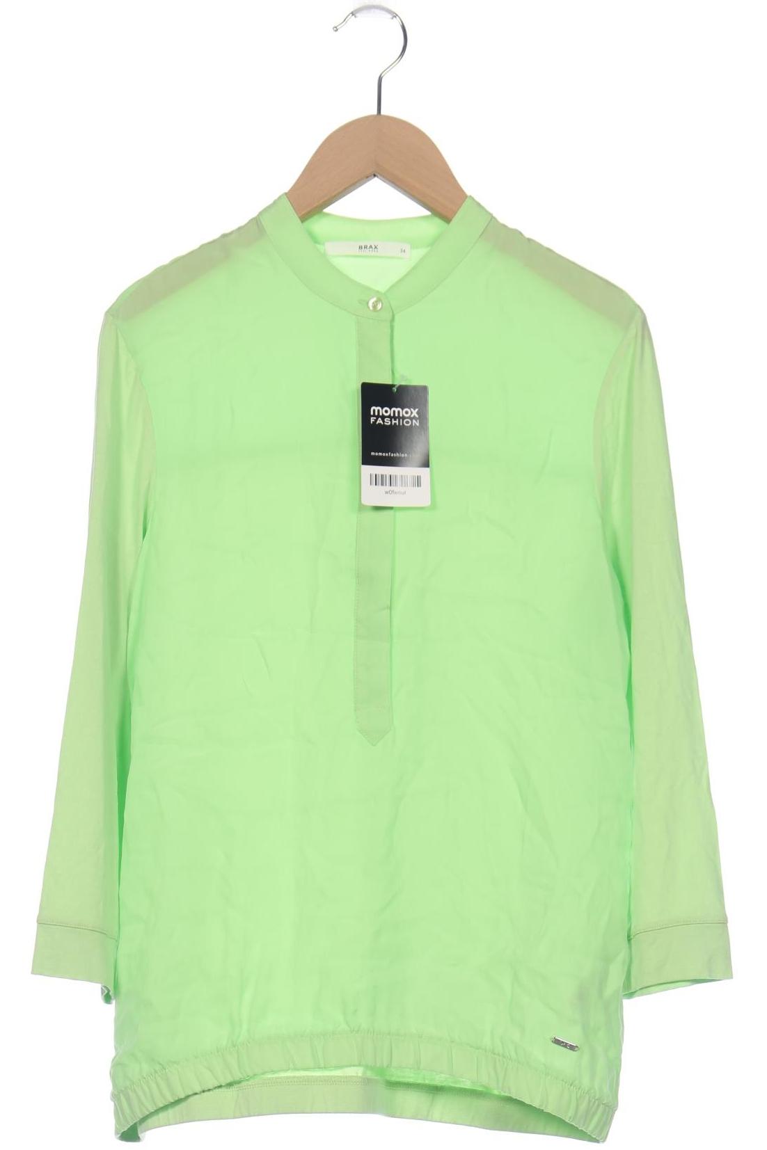 

Brax Damen Langarmshirt, hellgrün, Gr. 34