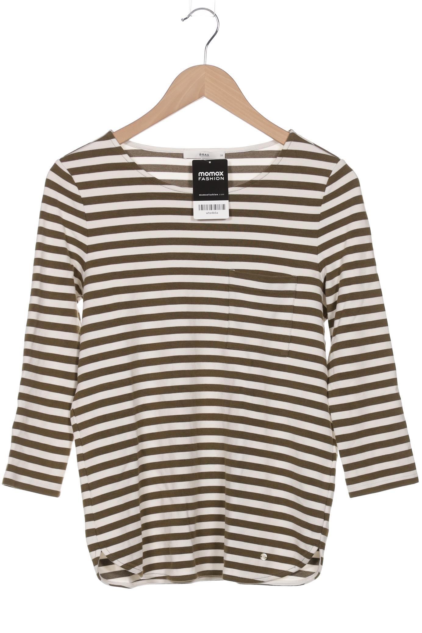 

Brax Damen Langarmshirt, grün, Gr. 38