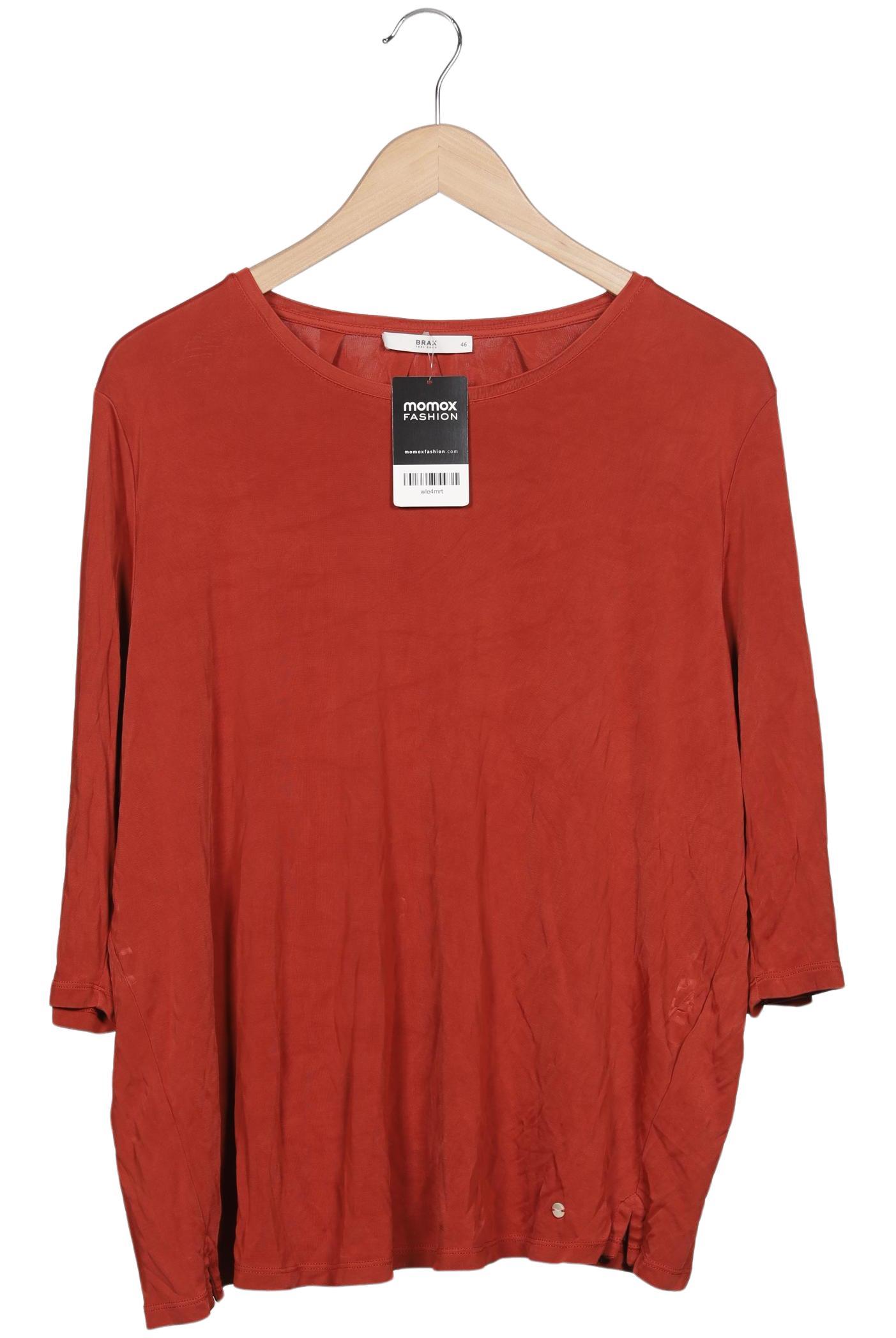 

Brax Damen Langarmshirt, rot, Gr. 46