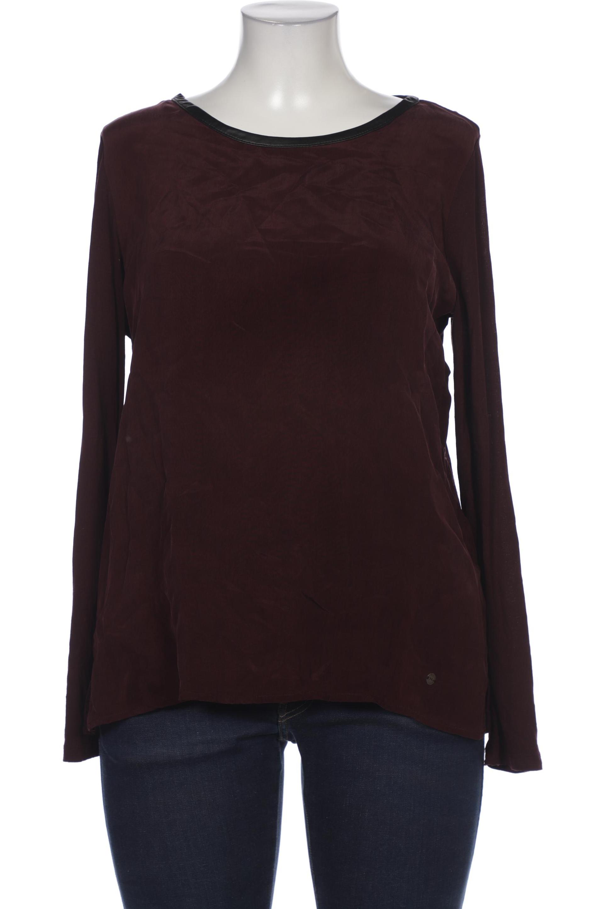 

Brax Damen Langarmshirt, bordeaux, Gr. 42