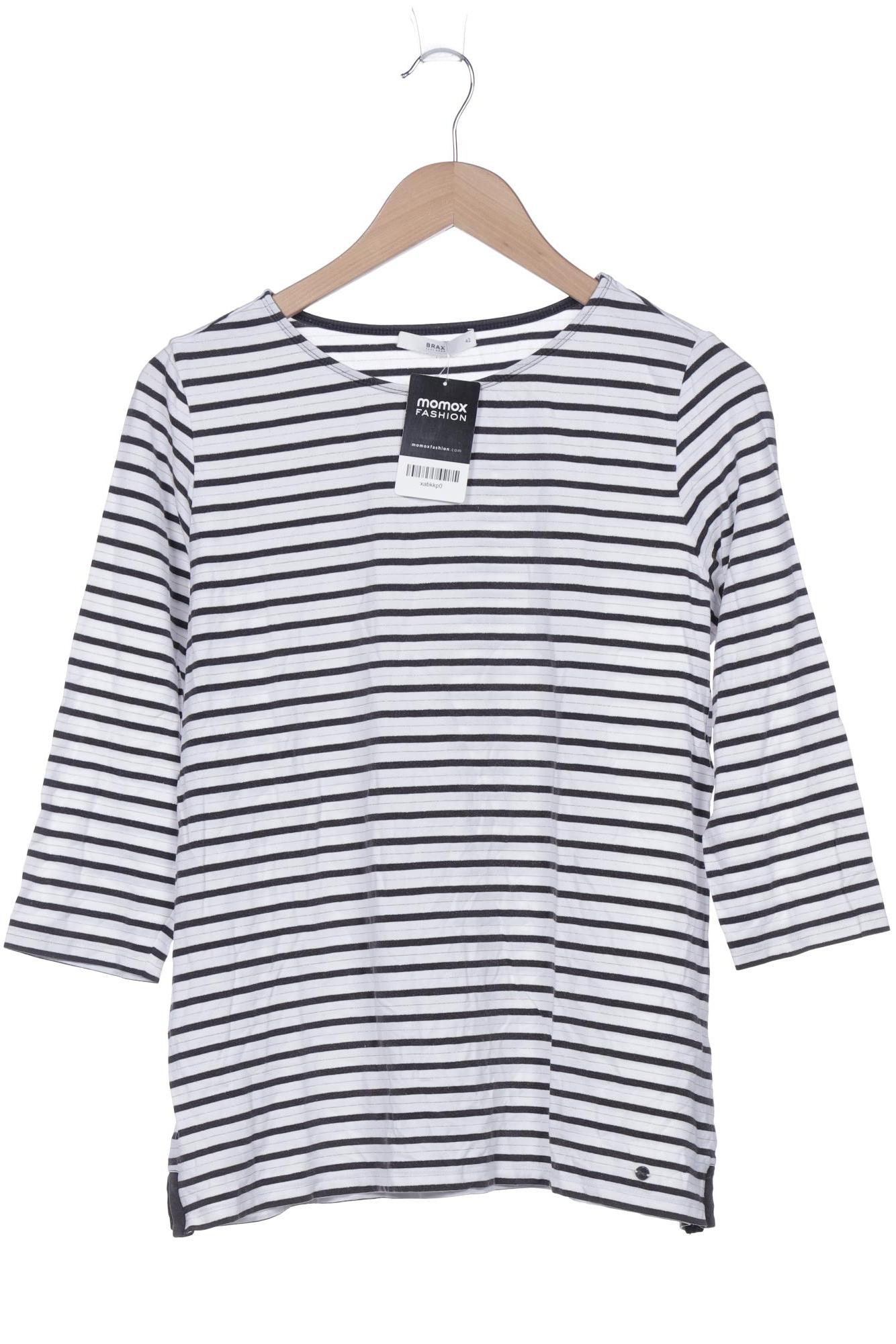 

Brax Damen Langarmshirt, weiß, Gr. 42