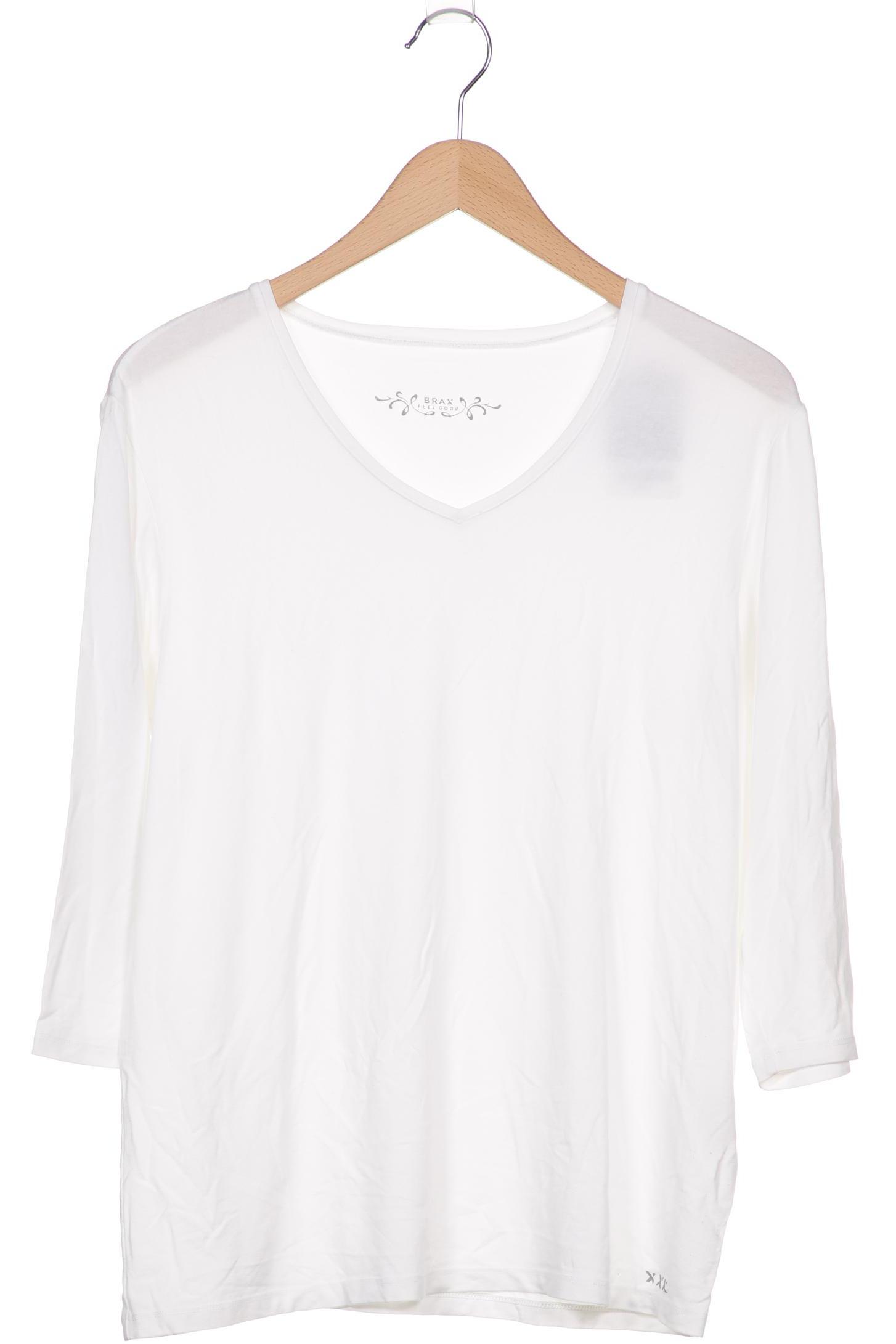 

BRAX Damen Langarmshirt, weiß
