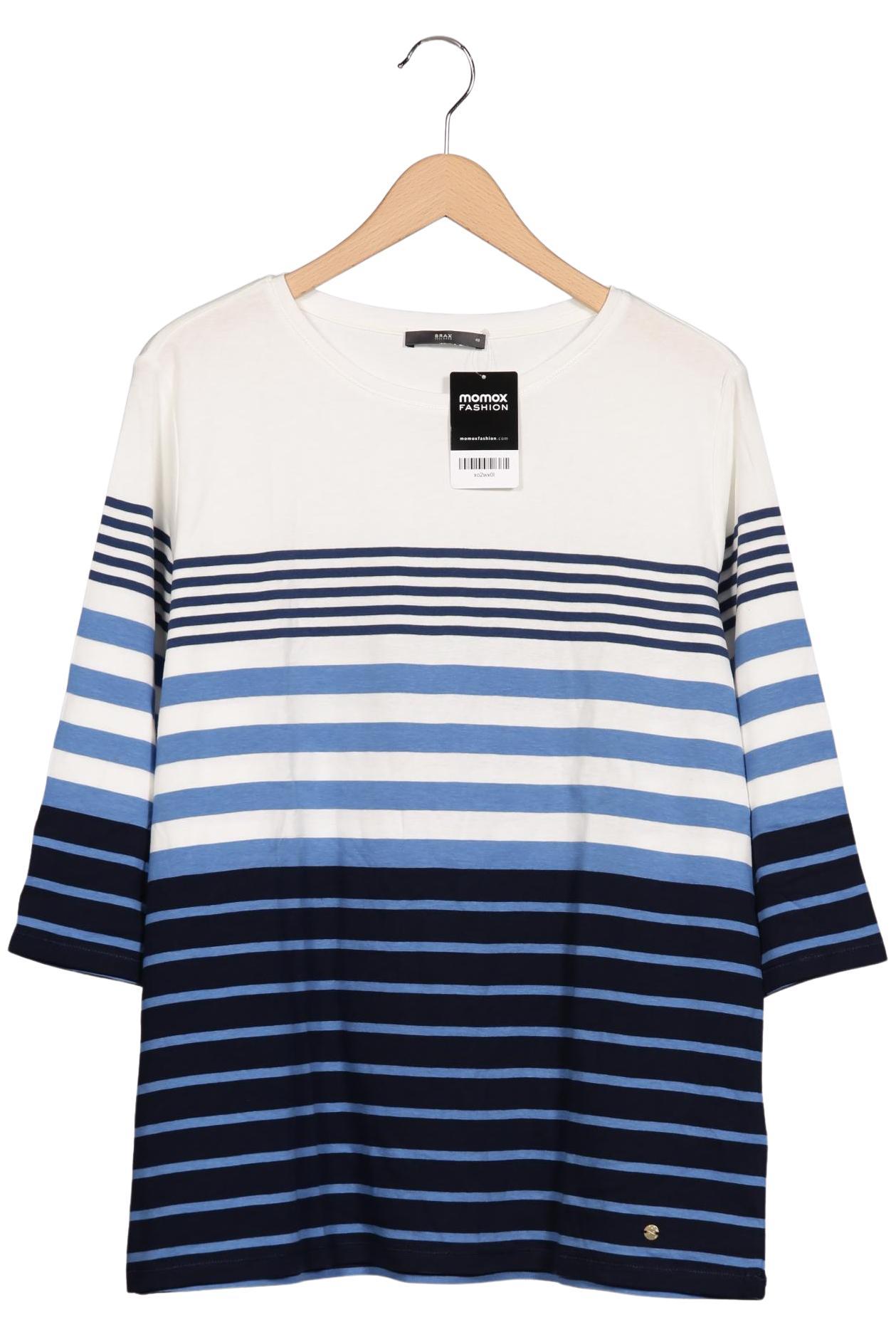 

Brax Damen Langarmshirt, marineblau, Gr. 48