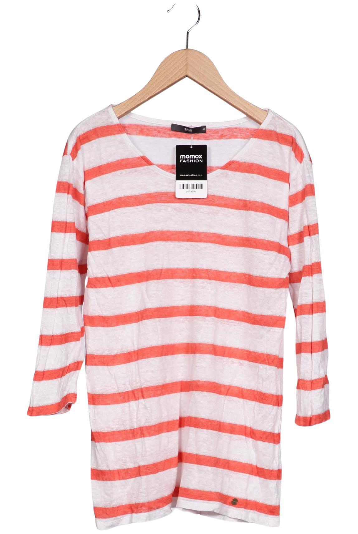 

Brax Damen Langarmshirt, weiß, Gr. 40