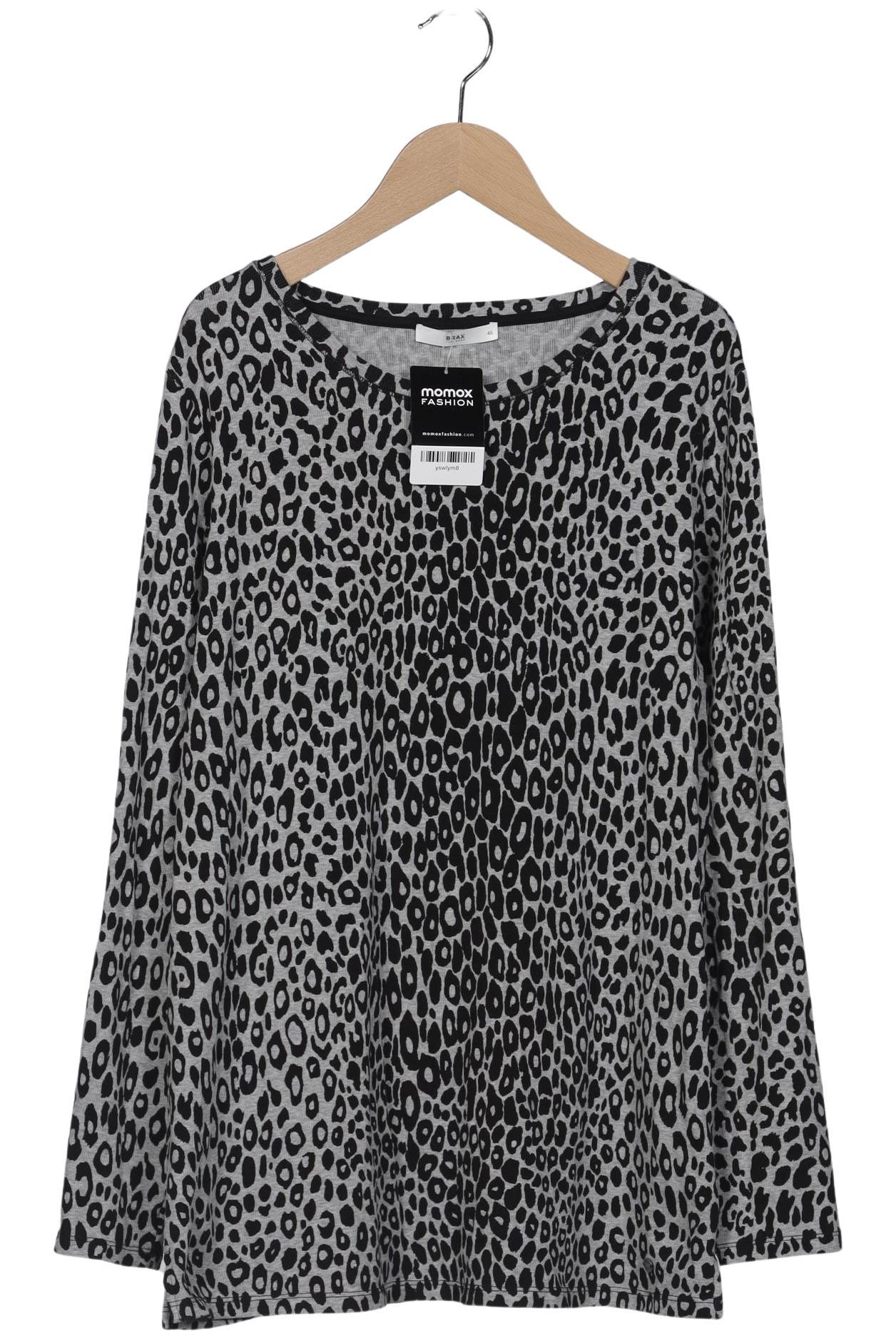 

Brax Damen Langarmshirt, grau, Gr. 46