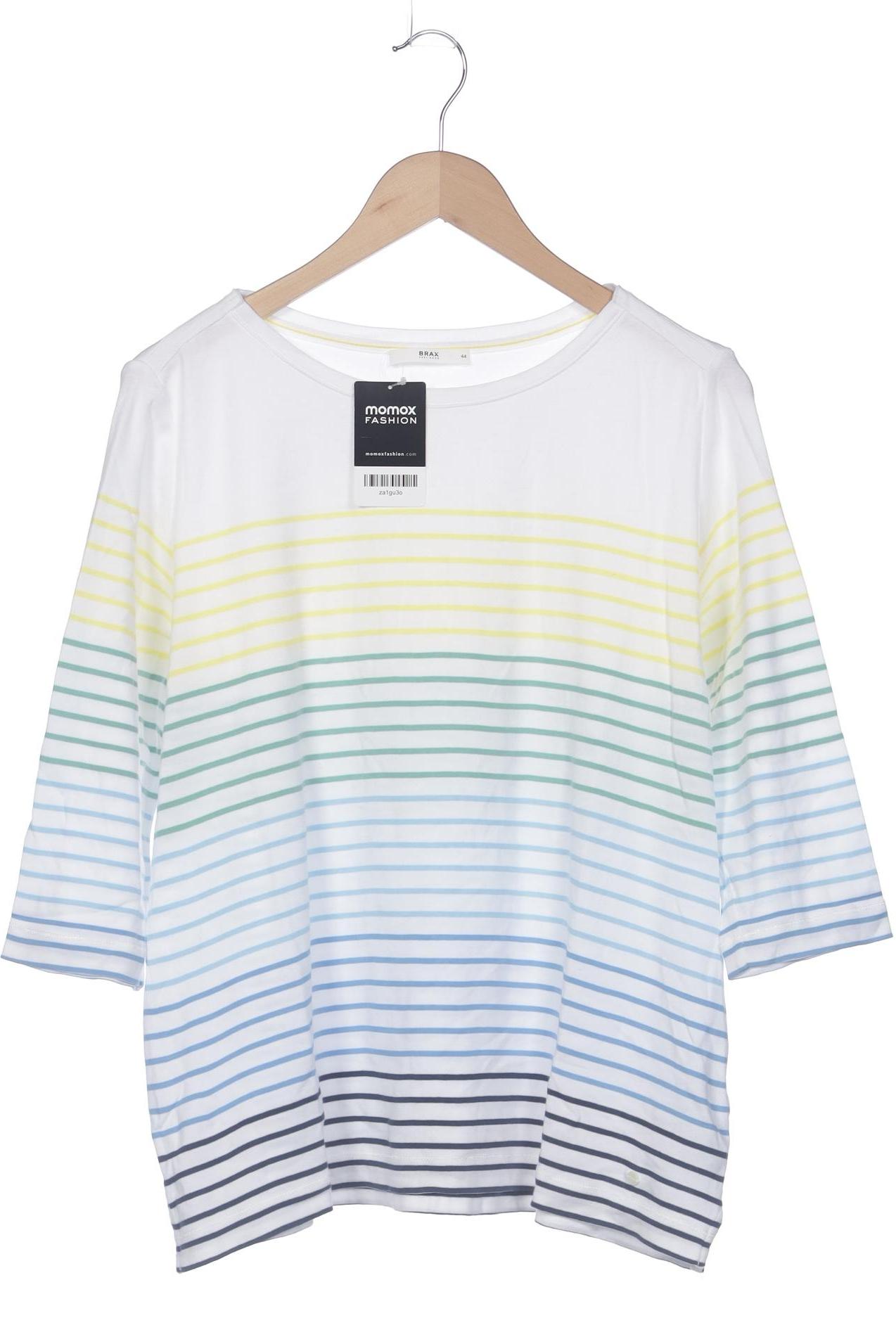 

Brax Damen Langarmshirt, weiß, Gr. 44