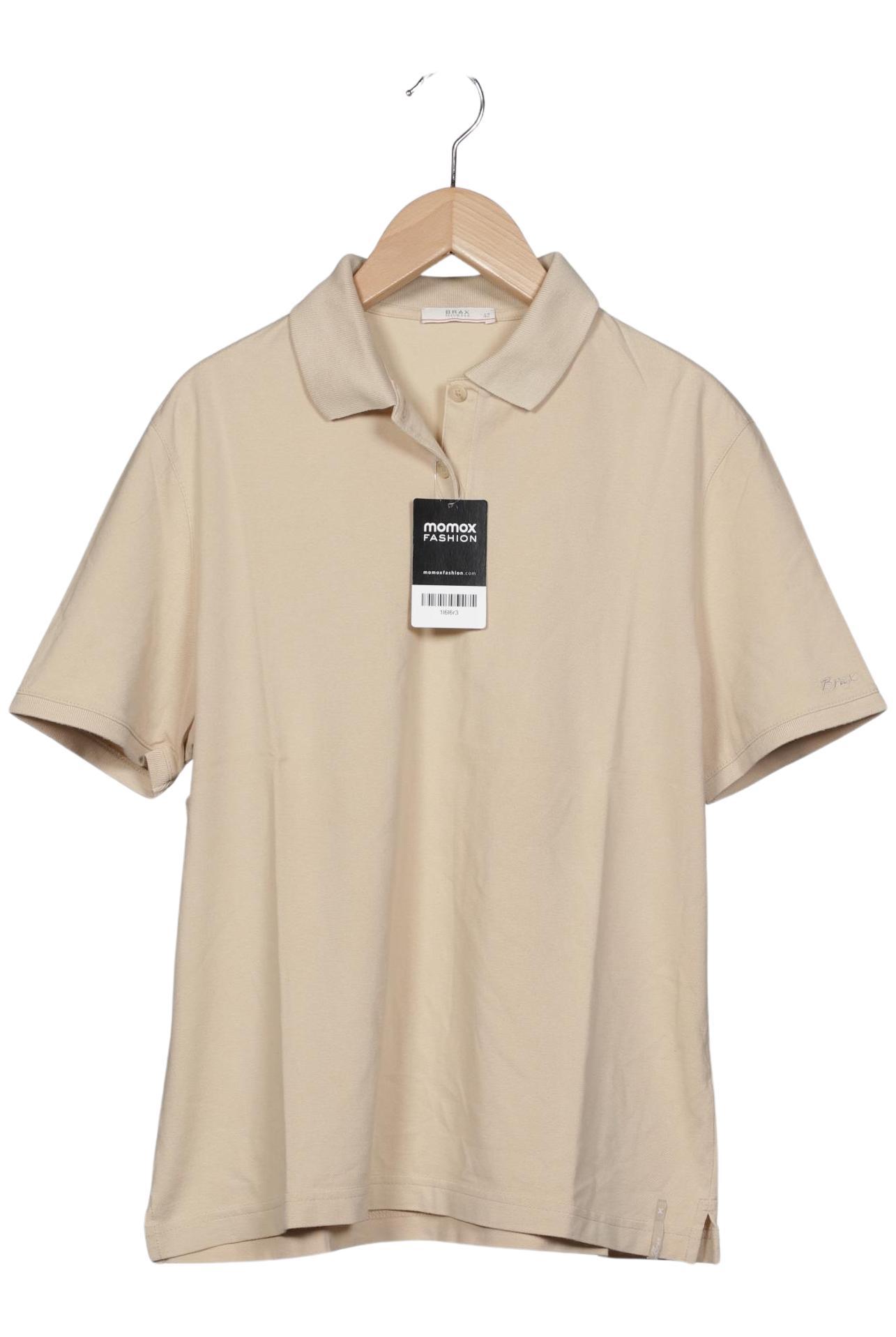 

Brax Damen Poloshirt, beige, Gr. 42
