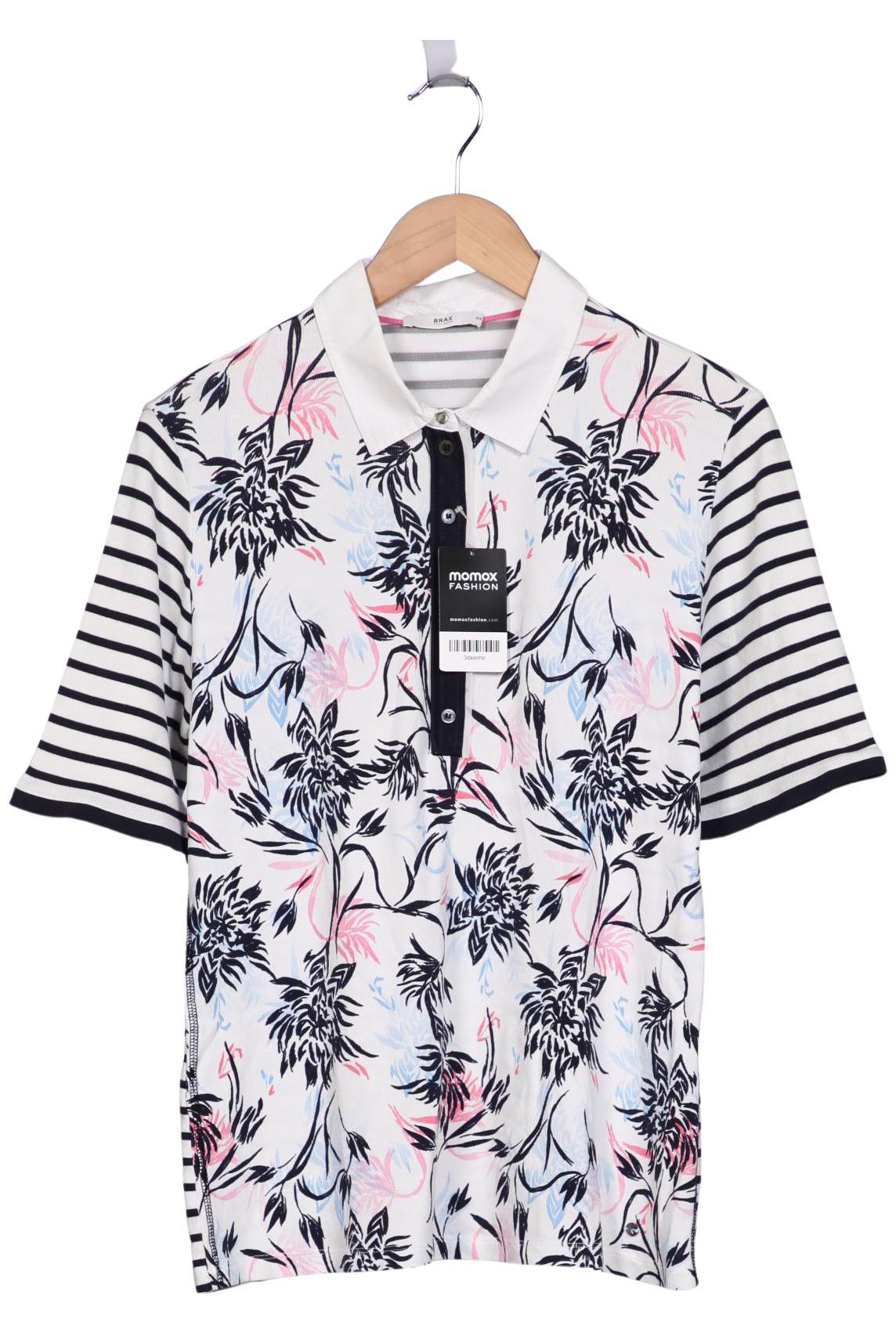 

Brax Damen Poloshirt, weiß, Gr. 44