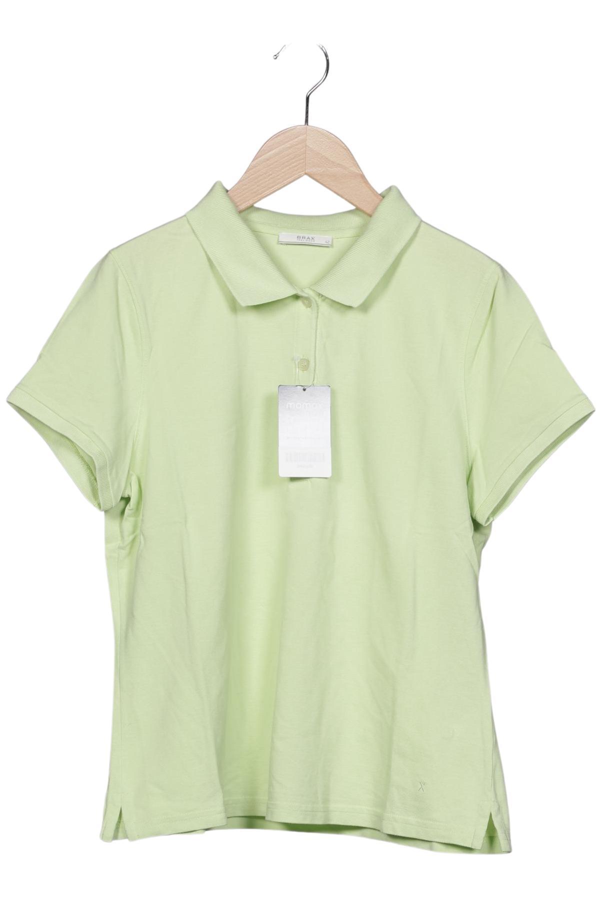 

Brax Damen Poloshirt, hellgrün, Gr. 42