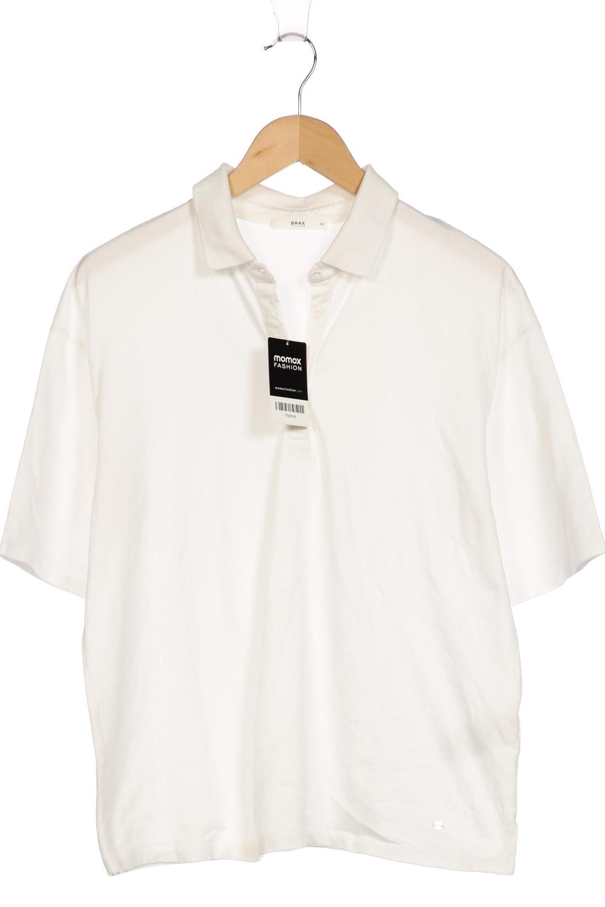 

Brax Damen Poloshirt, cremeweiß, Gr. 42