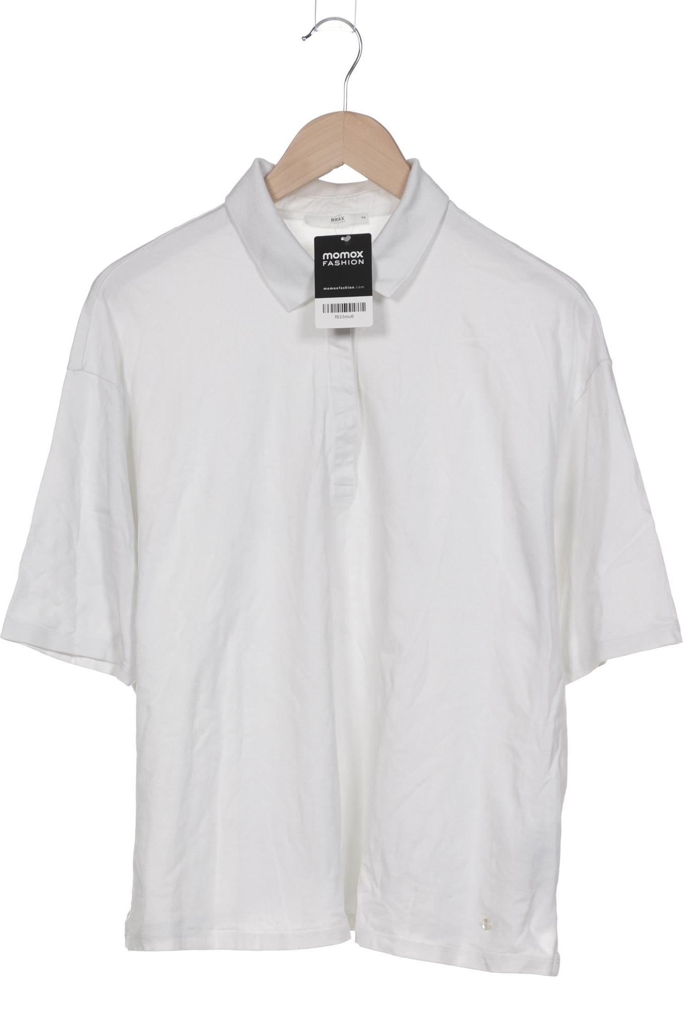 

Brax Damen Poloshirt, weiß, Gr. 44