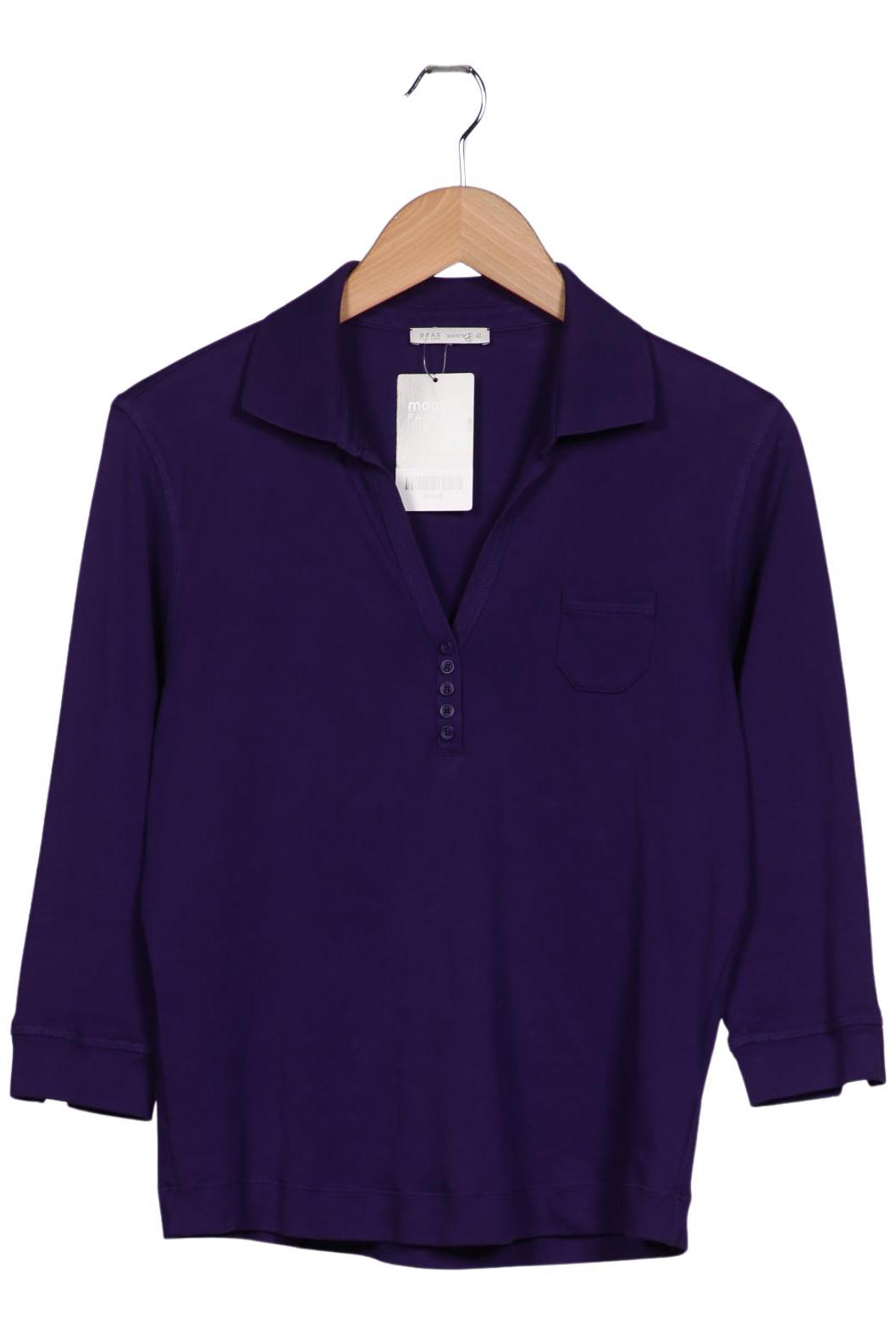 

Brax Damen Poloshirt, flieder, Gr. 40