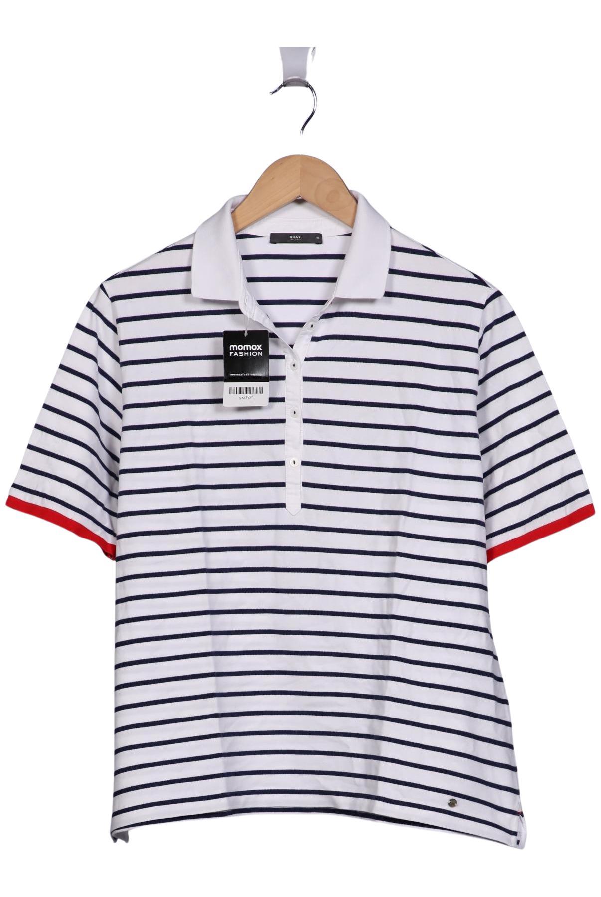 

Brax Damen Poloshirt, weiß, Gr. 46