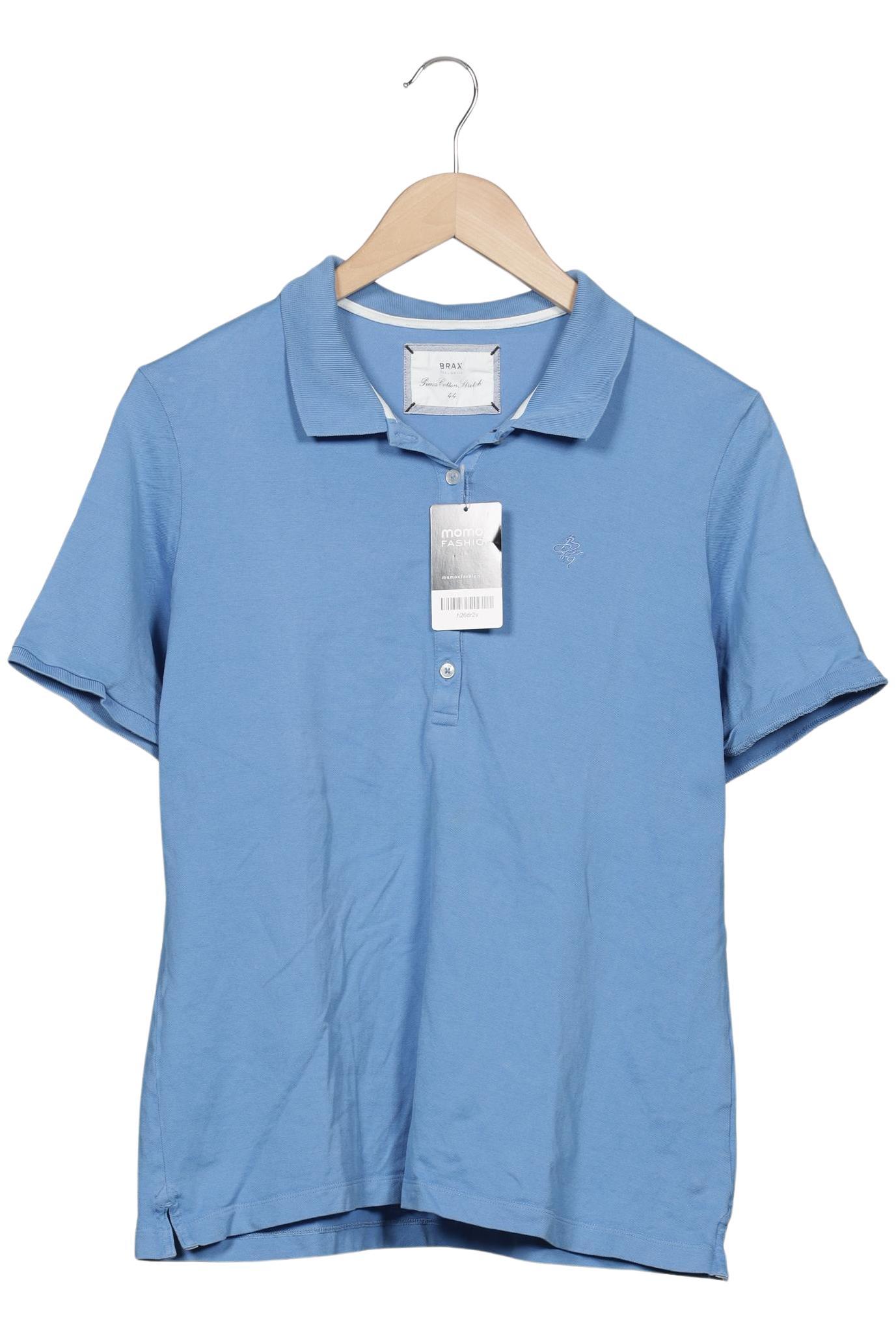 

Brax Damen Poloshirt, blau, Gr. 44