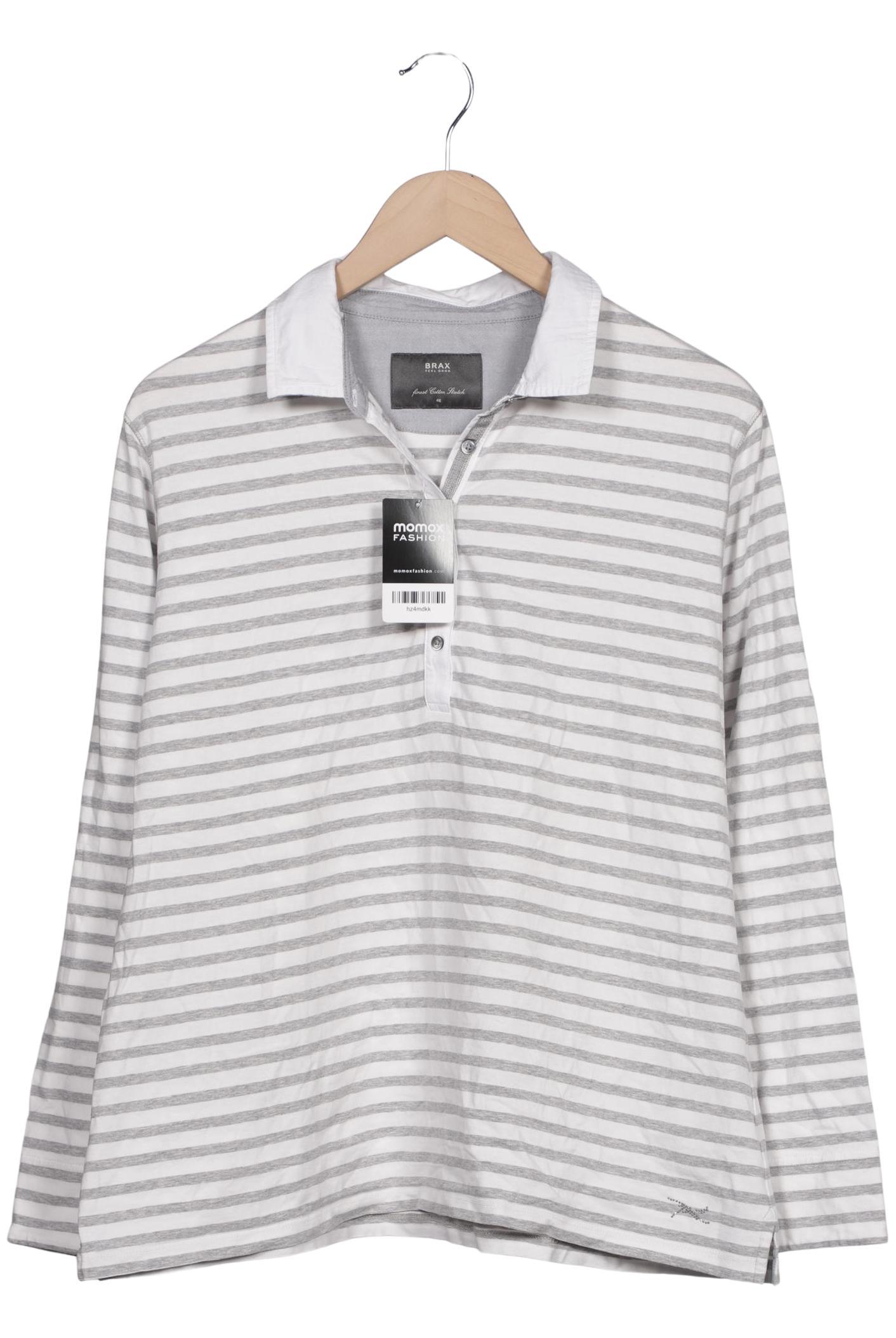 

Brax Damen Poloshirt, grau, Gr. 46