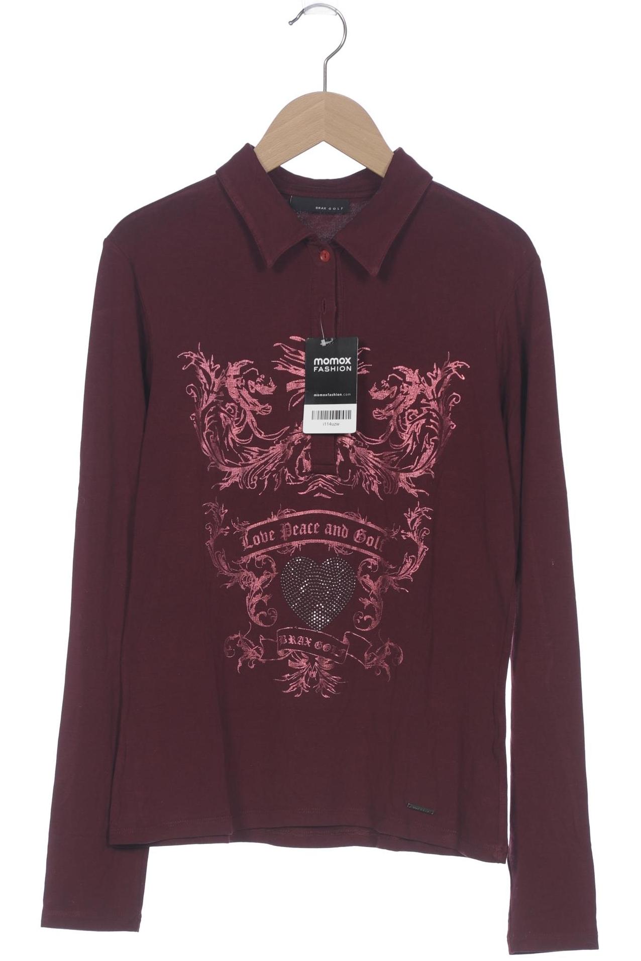 

Brax Damen Poloshirt, bordeaux, Gr. 34