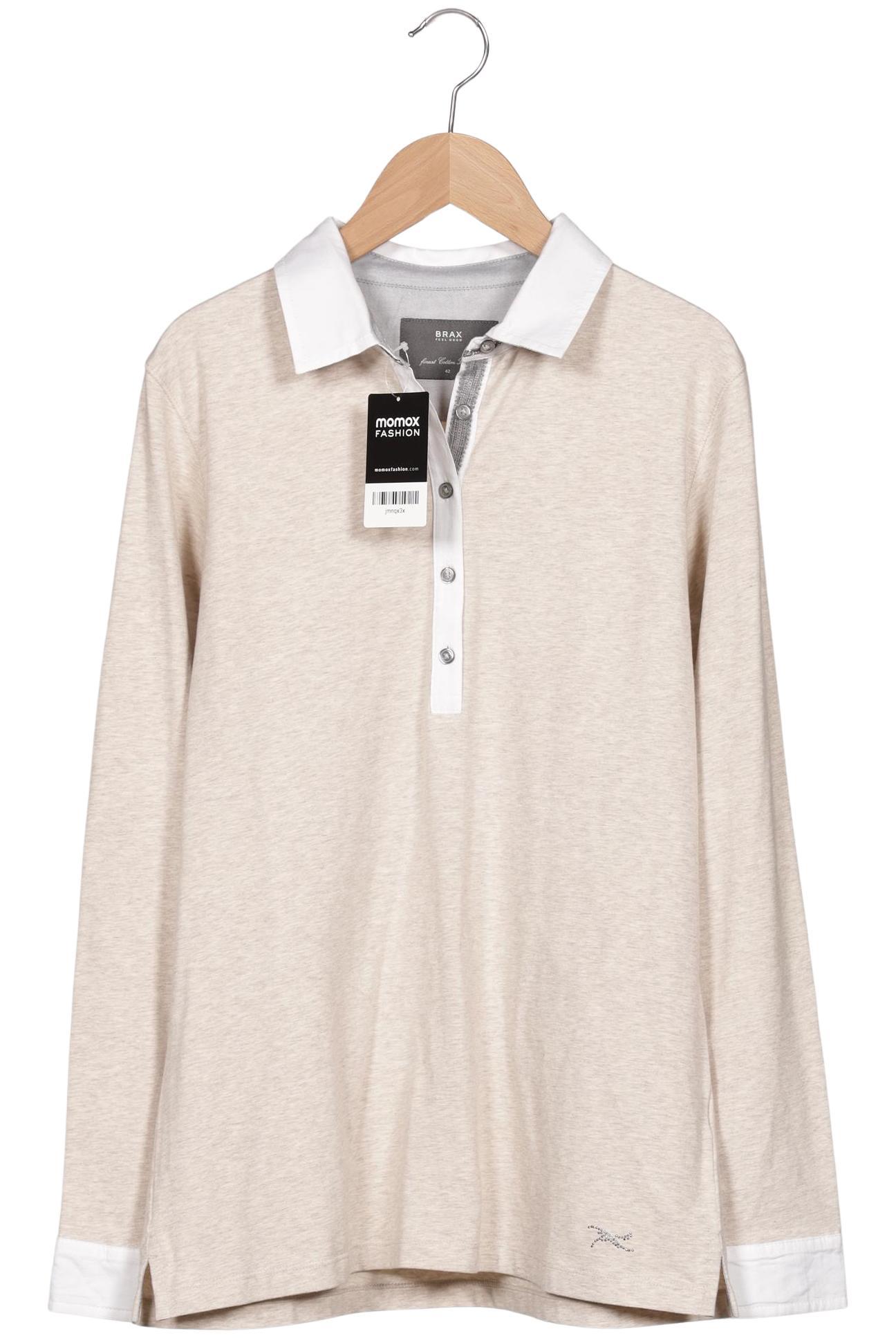 

Brax Damen Poloshirt, beige, Gr. 42