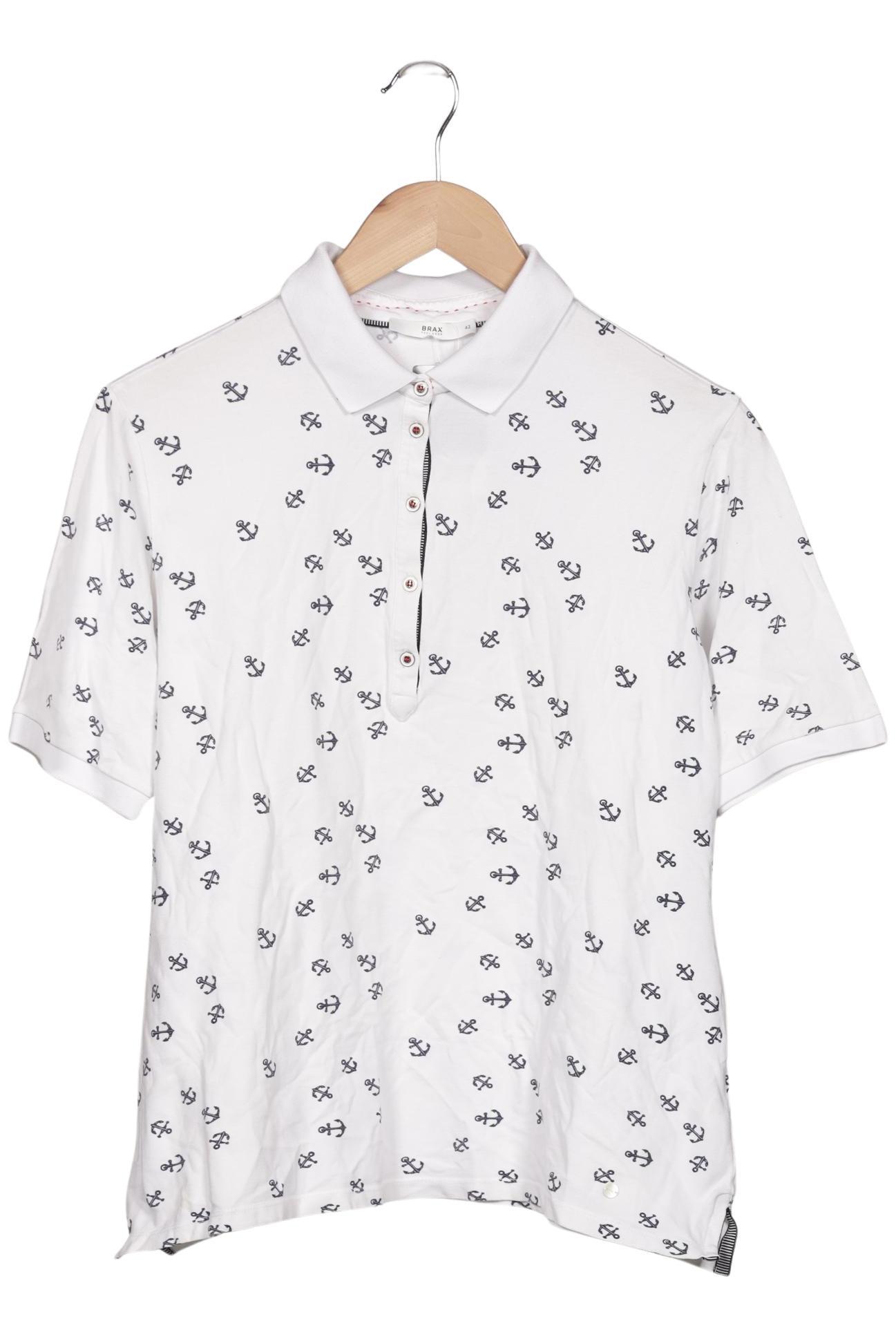 

Brax Damen Poloshirt, weiß, Gr. 42